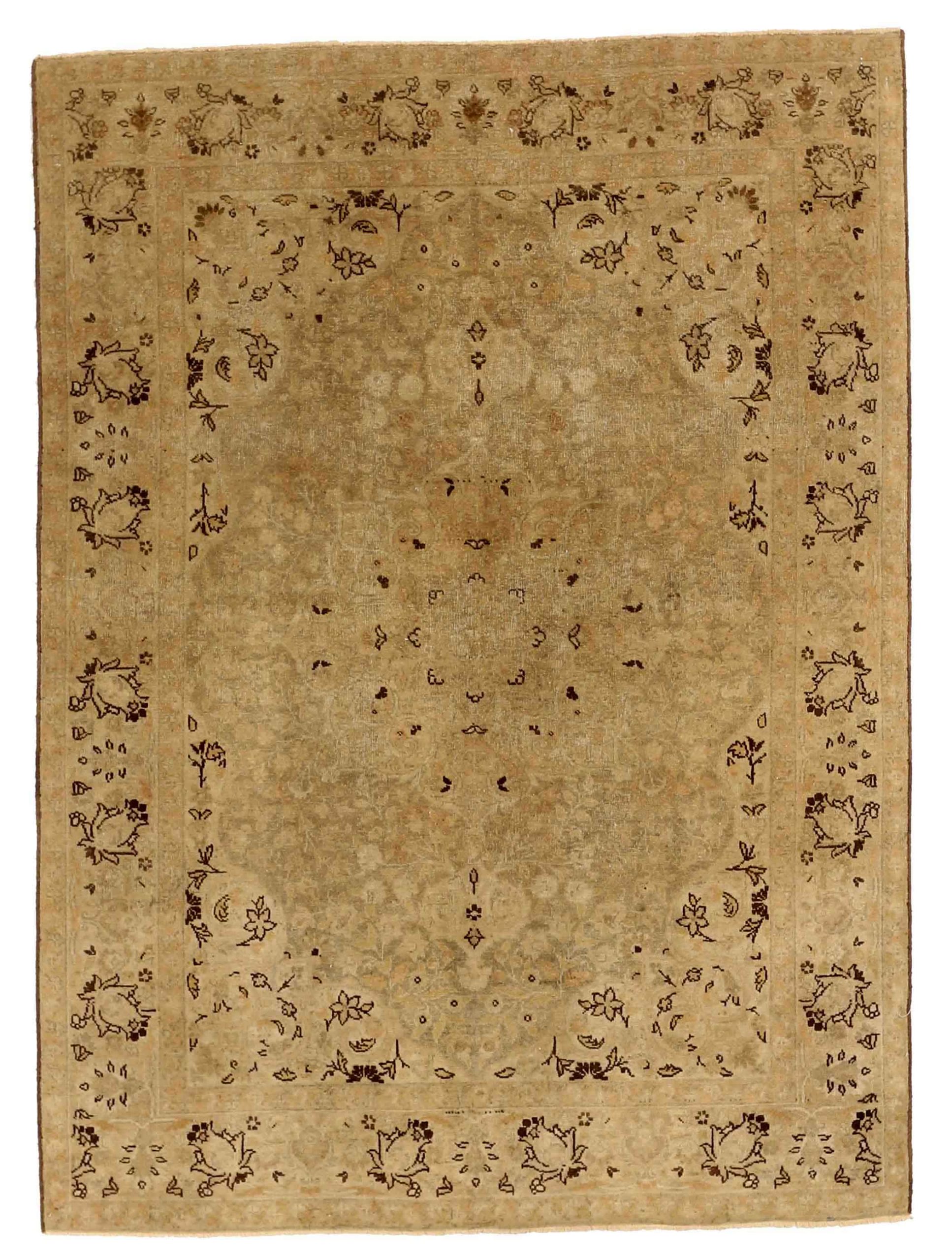 Thumbnail 6 for Antique Persian Tabriz Transitional Rug 16314