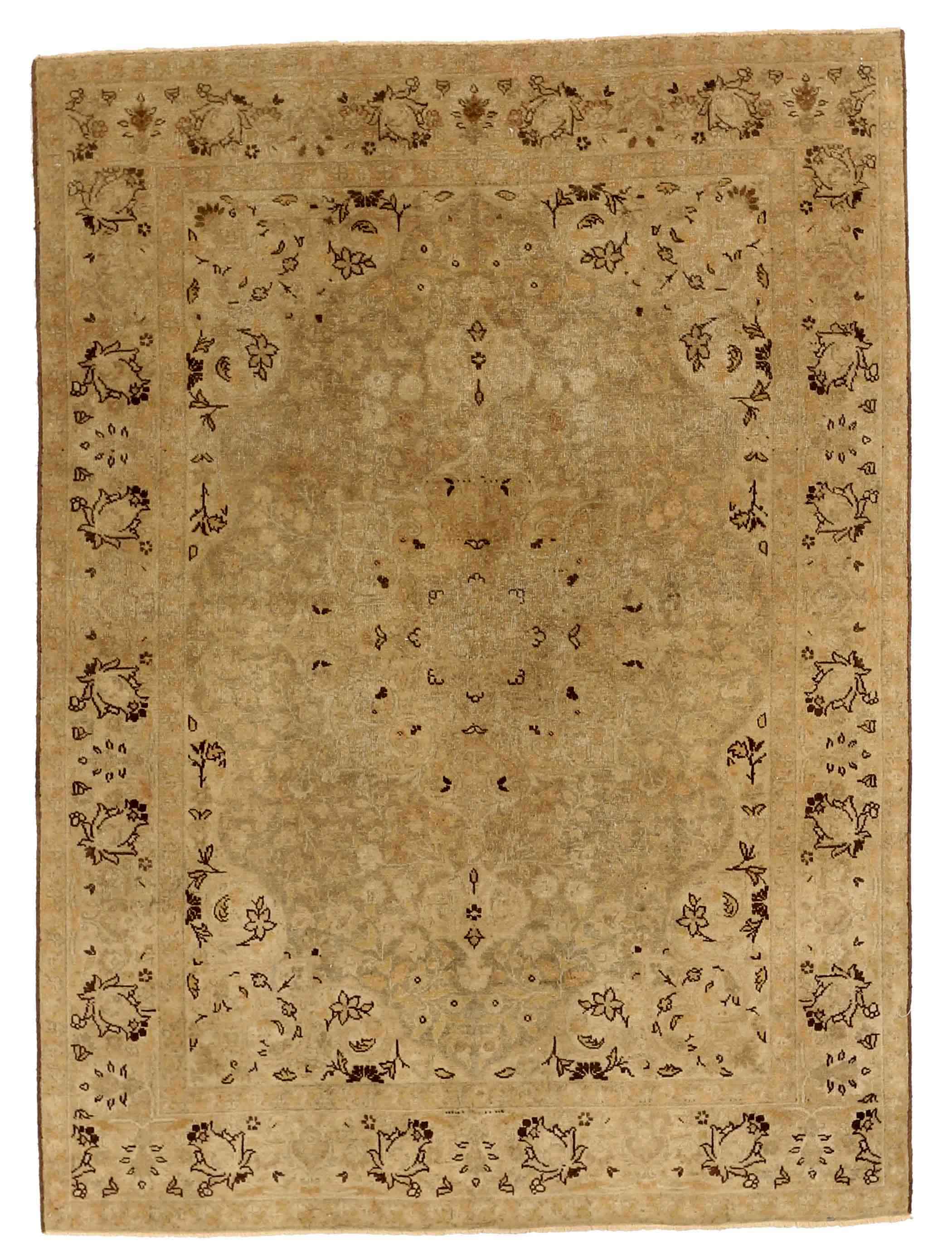 Thumbnail 15 for Antique Persian Tabriz Transitional Rug 16314