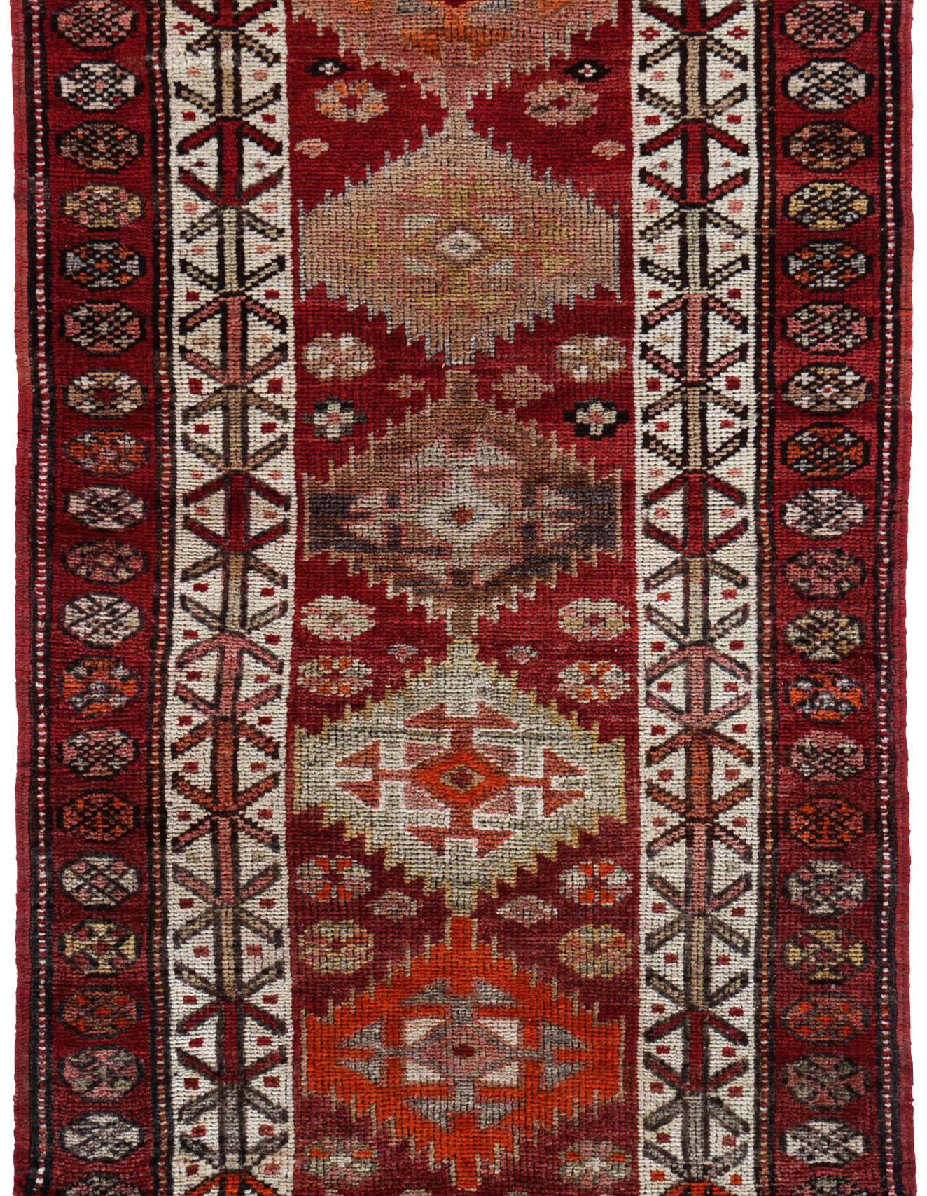 Thumbnail 2 for Antique Persian Azarbaijan Traditional Rug 91582