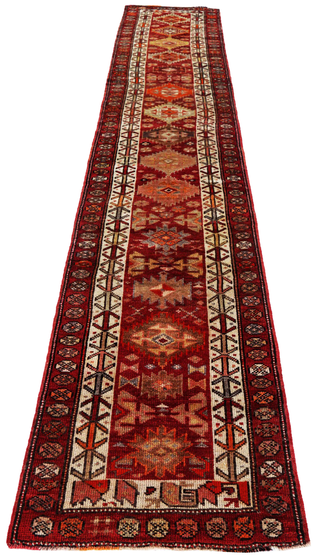 Thumbnail 3 for Antique Persian Azarbaijan Traditional Rug 91582