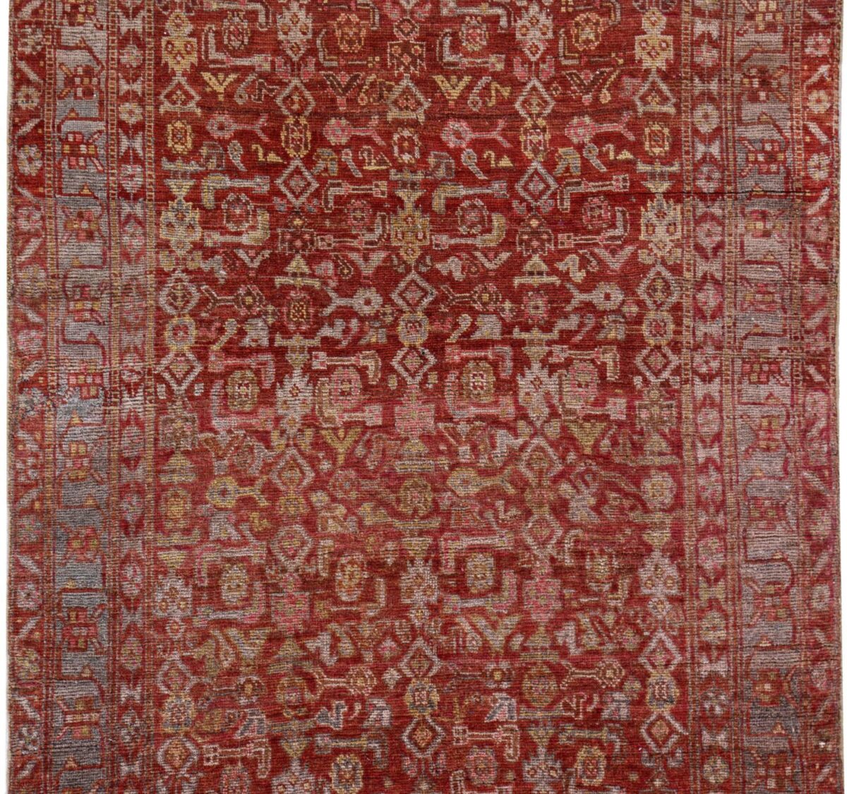 Thumbnail 14 for Antique Persian Bijar Traditional Rug 91510