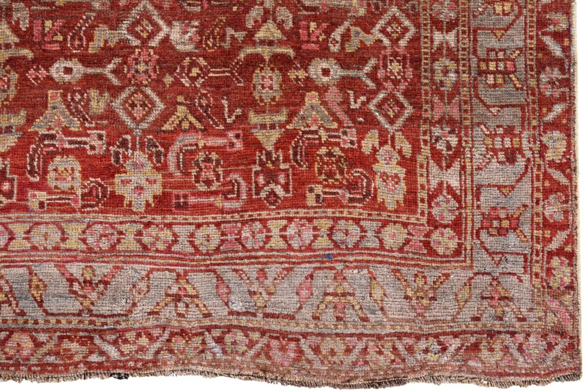Thumbnail 15 for Antique Persian Bijar Traditional Rug 91510