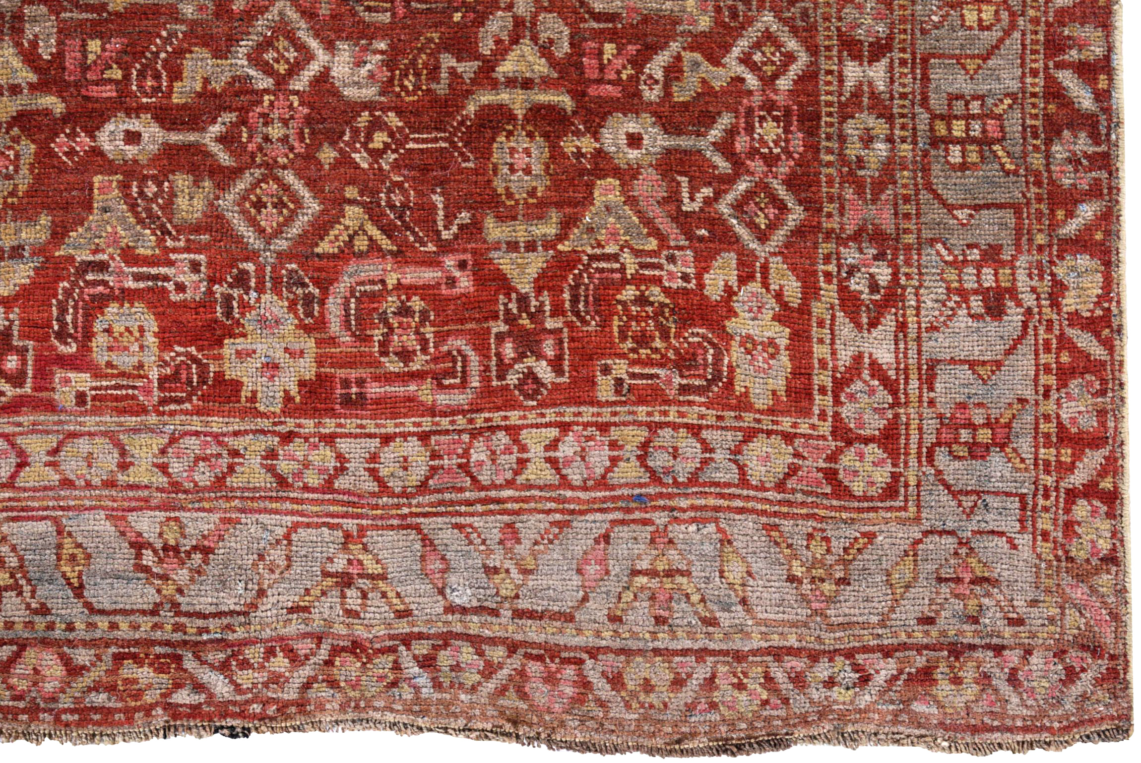 Thumbnail 3 for Antique Persian Bijar Traditional Rug 91510