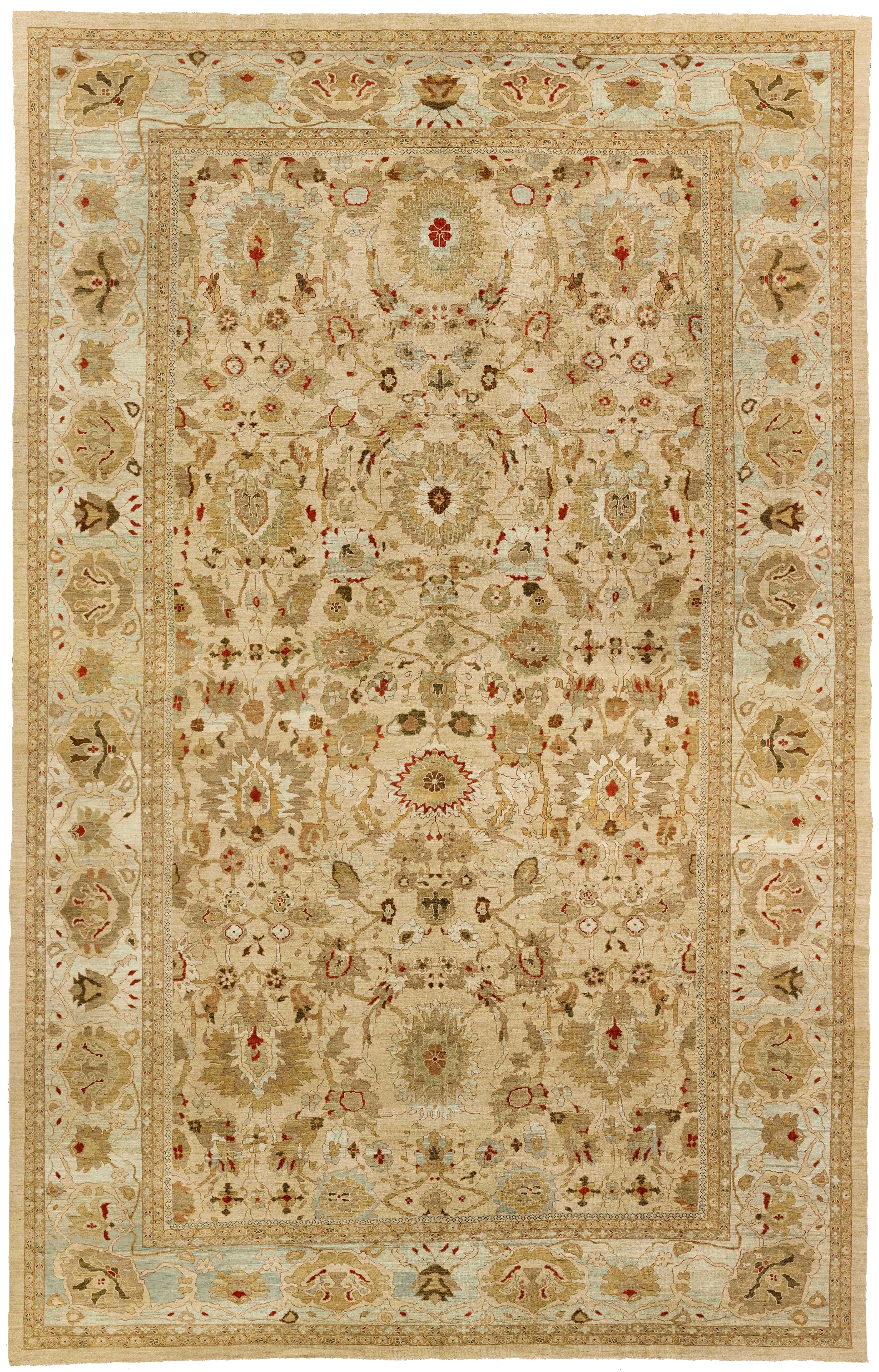 Thumbnail 2 for Turkey Sultanabad Transitional Rug 16548