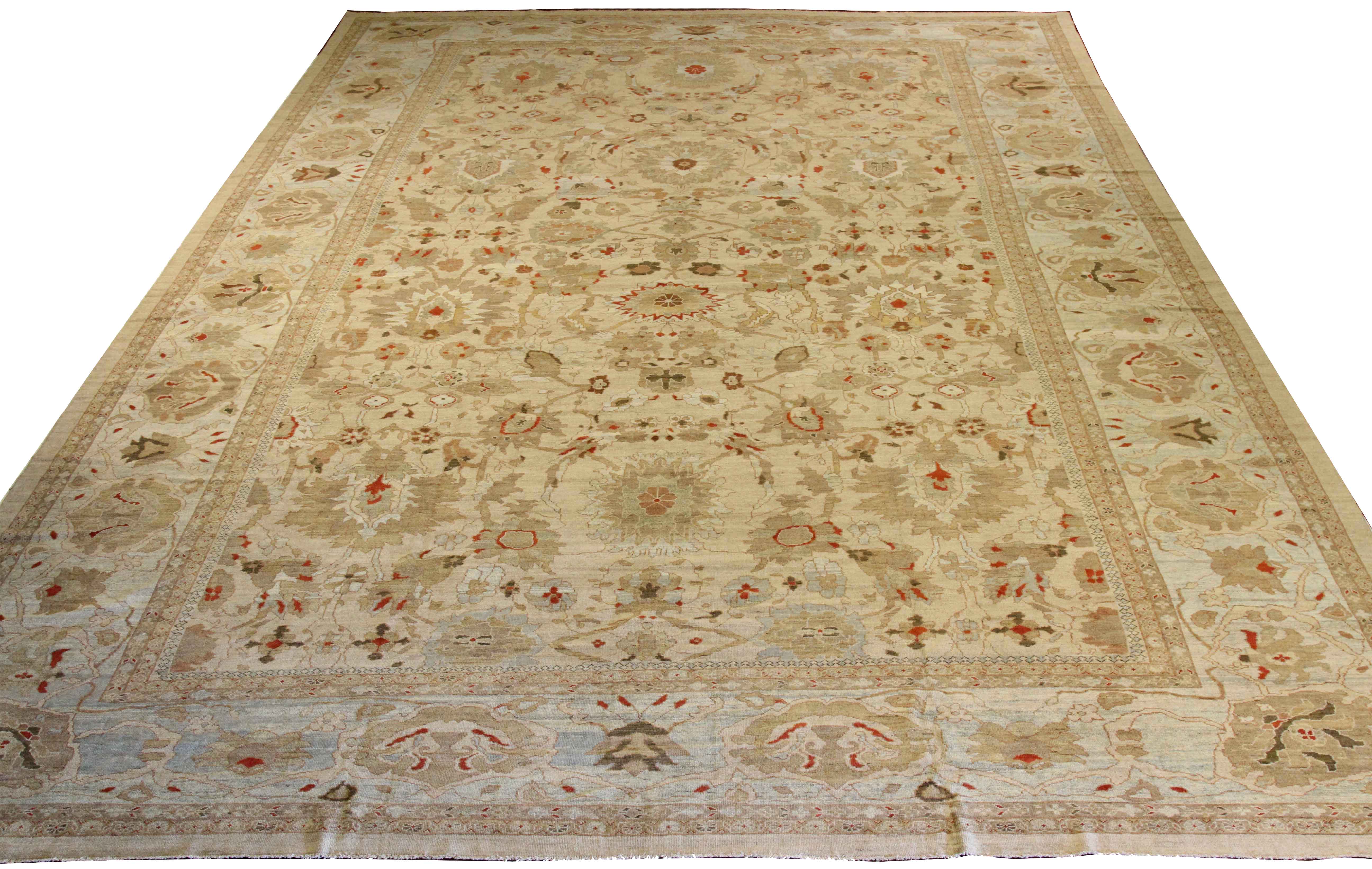 Thumbnail 9 for Turkey Sultanabad Transitional Rug 16548