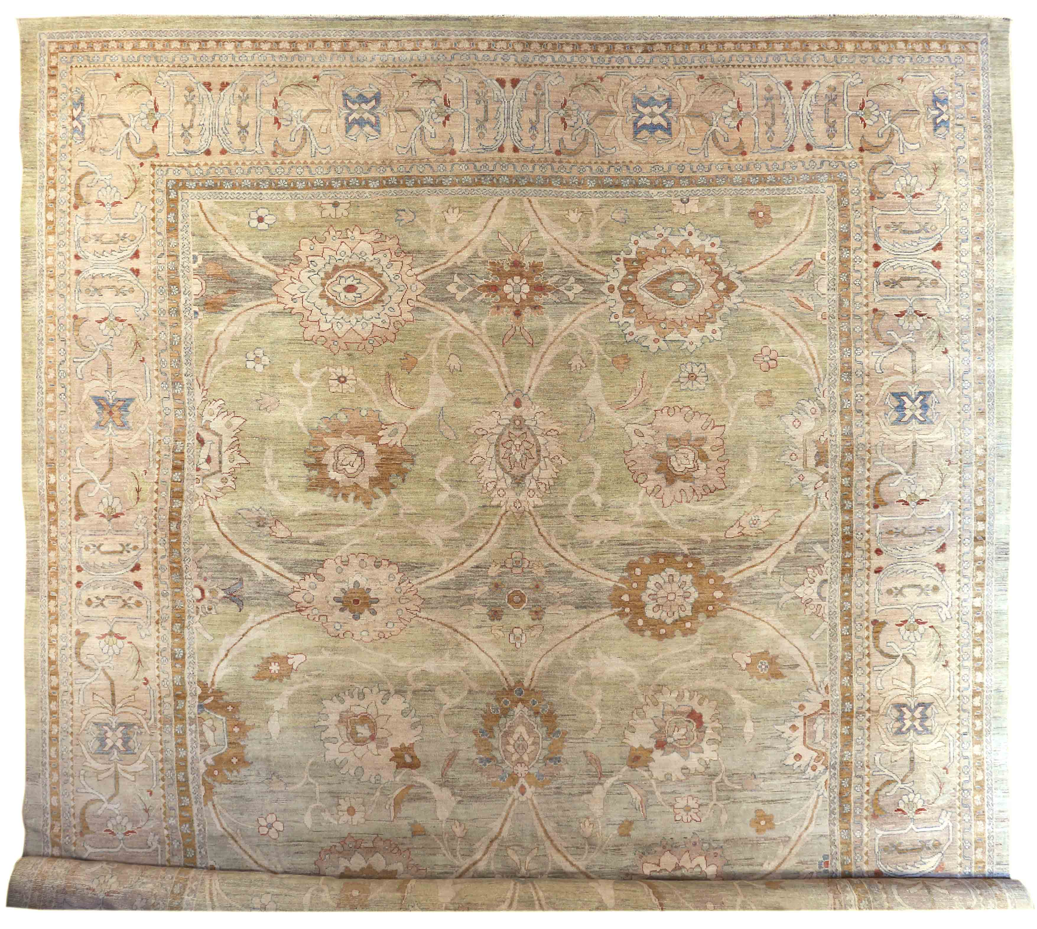 Thumbnail 14 for Persian Sultanabad Transitional Rug 69738