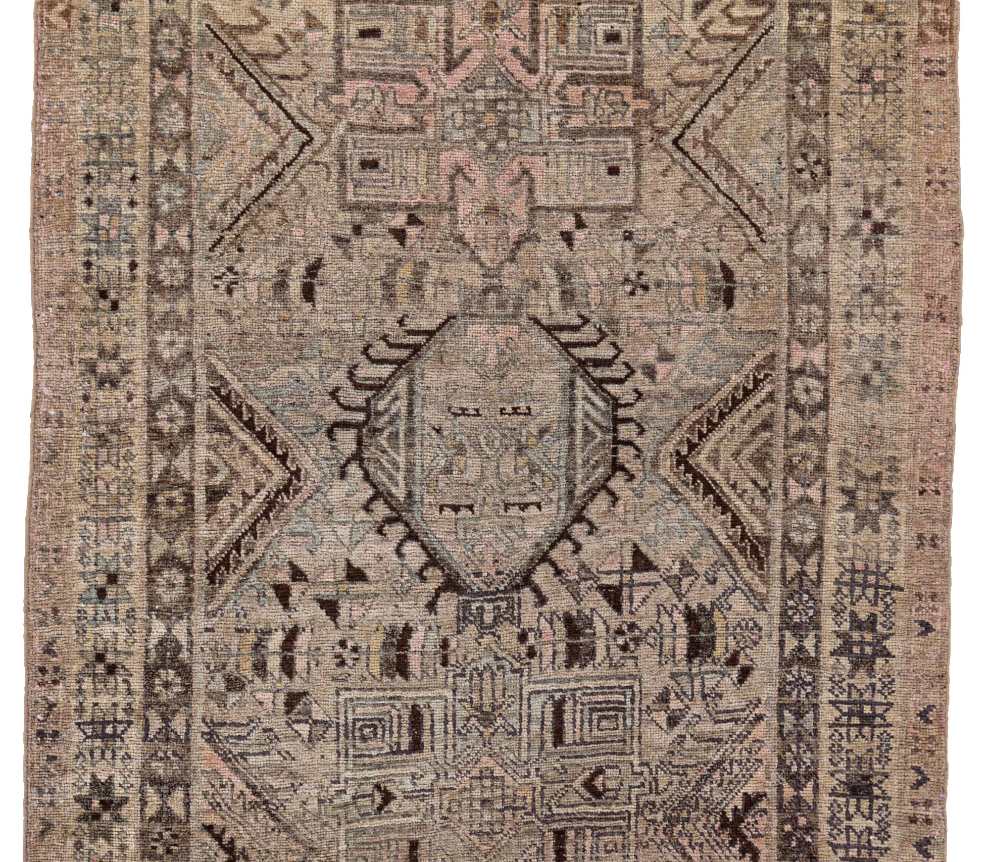 Thumbnail 10 for Antique Persian Bijar Transitional Rug 91493