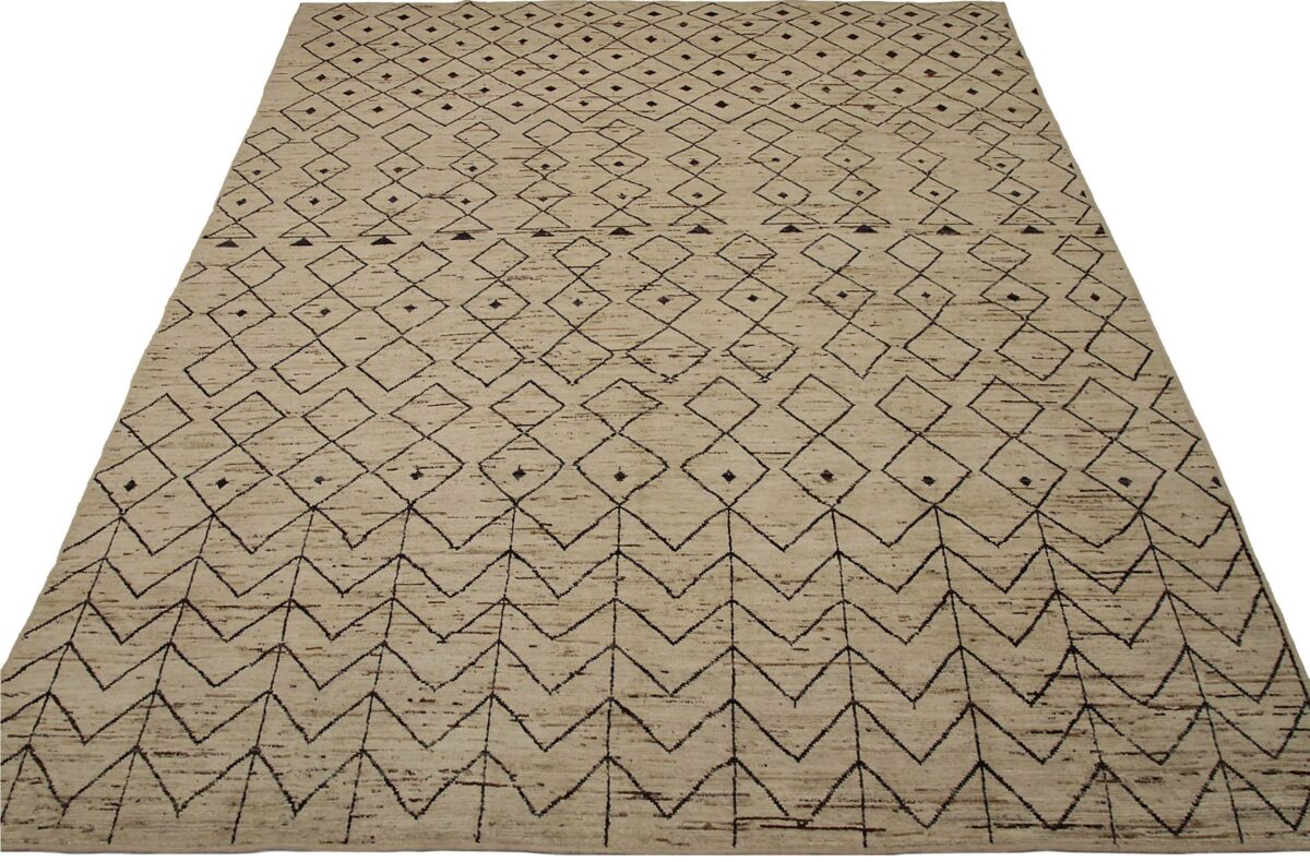 Thumbnail 15 for Afghanistan Moroccan Tribal Rug 90563