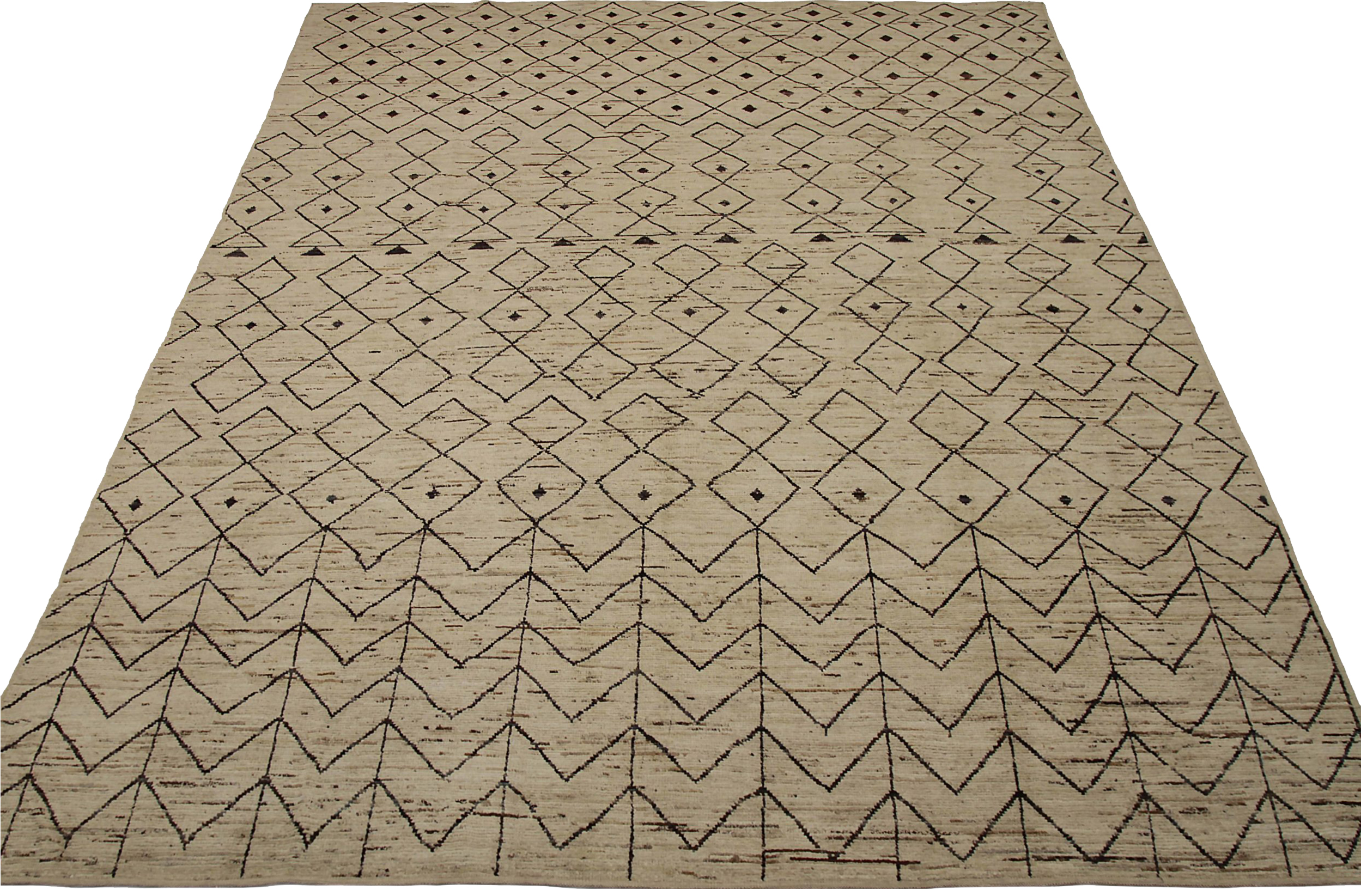 Thumbnail 2 for Afghanistan Moroccan Tribal Rug 90563