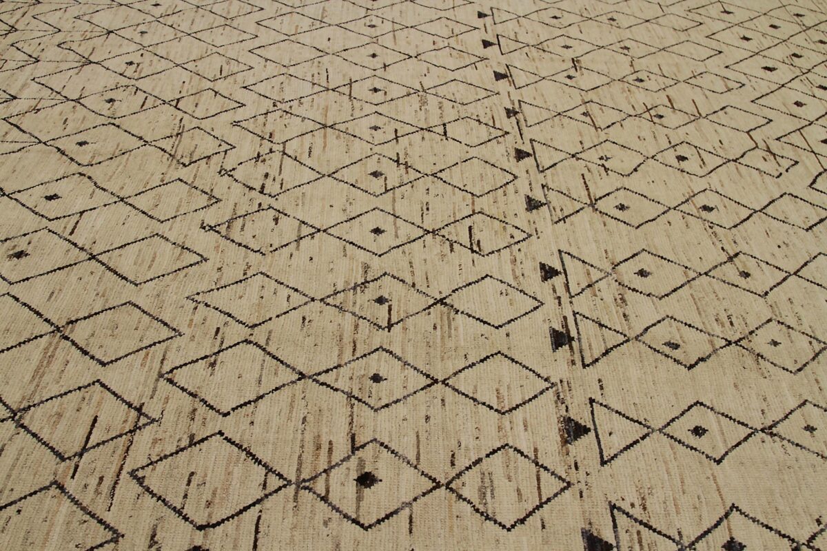 Thumbnail 14 for Afghanistan Moroccan Tribal Rug 90563