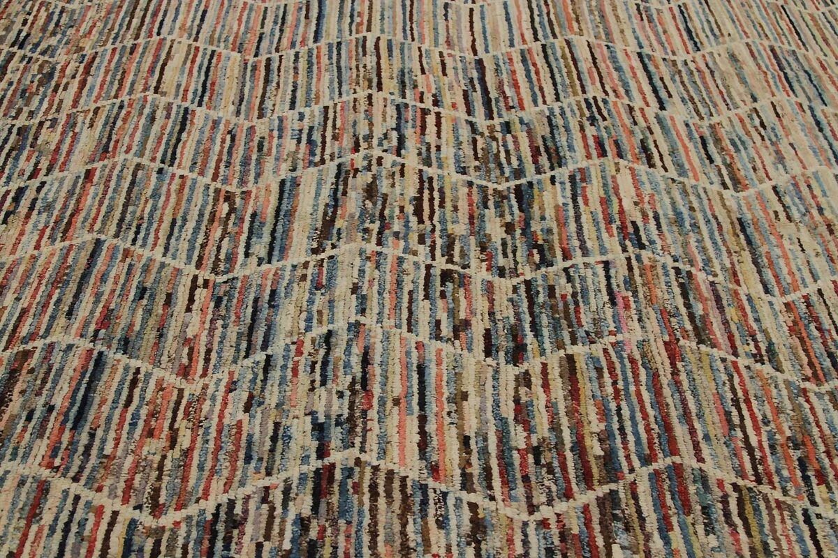 Thumbnail 14 for Afghanistan Moroccan Tribal Rug 90562