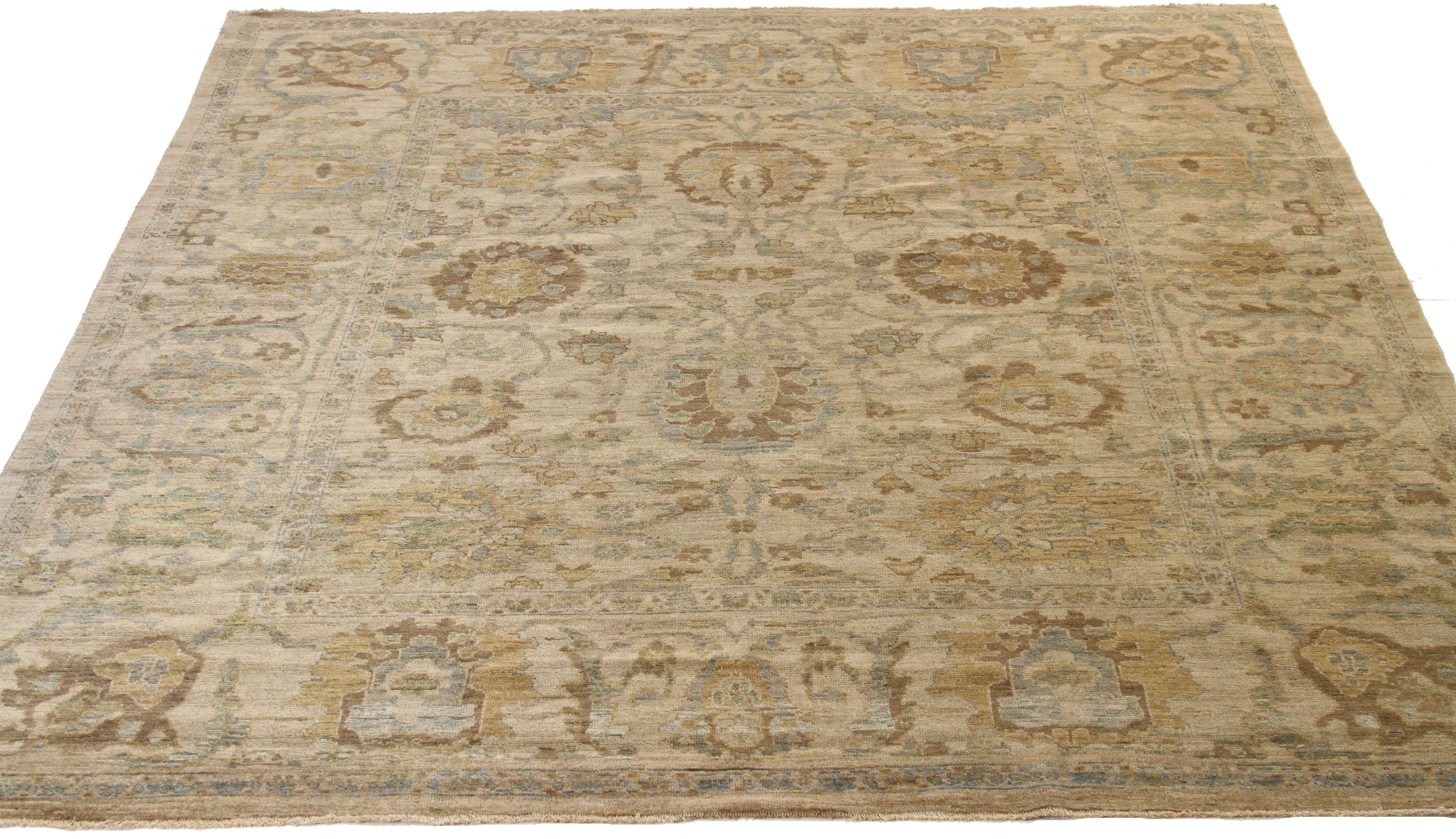 Thumbnail 8 for Persian Sultanabad Transitional Rug 16414