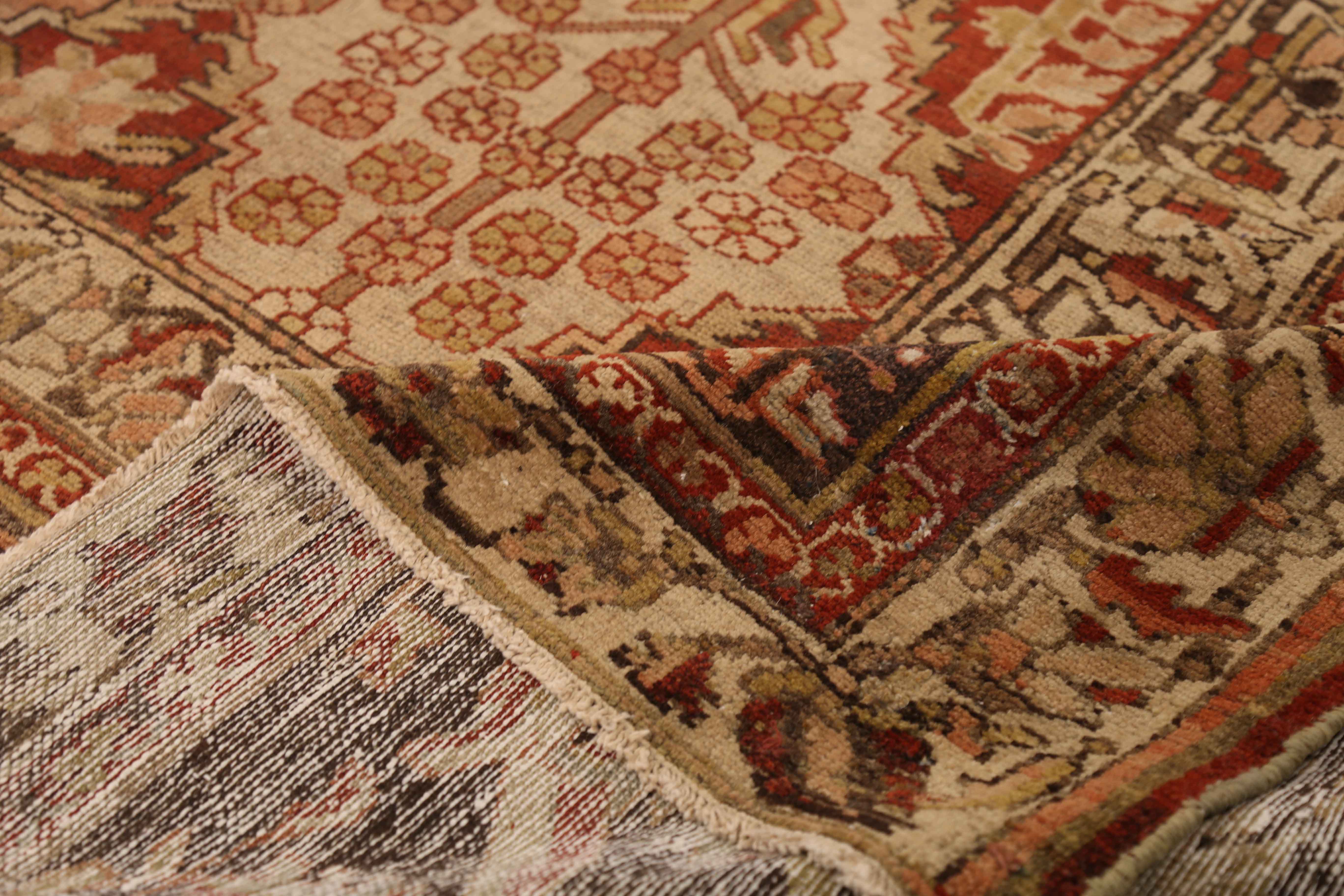 Thumbnail 7 for Antique Persian Bakhtiar Traditional Rug 16421