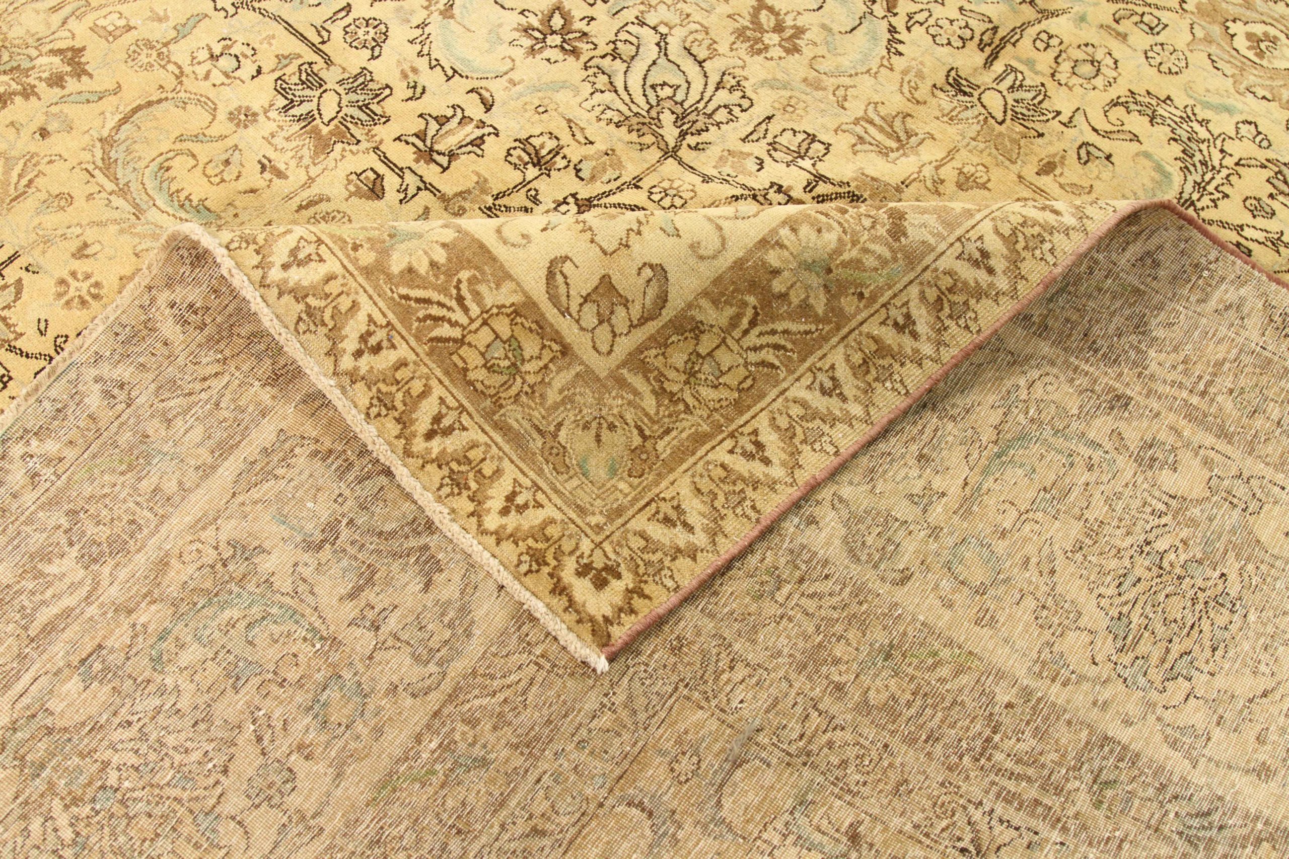 Thumbnail 15 for Antique Persian Tabriz Transitional Rug 16424