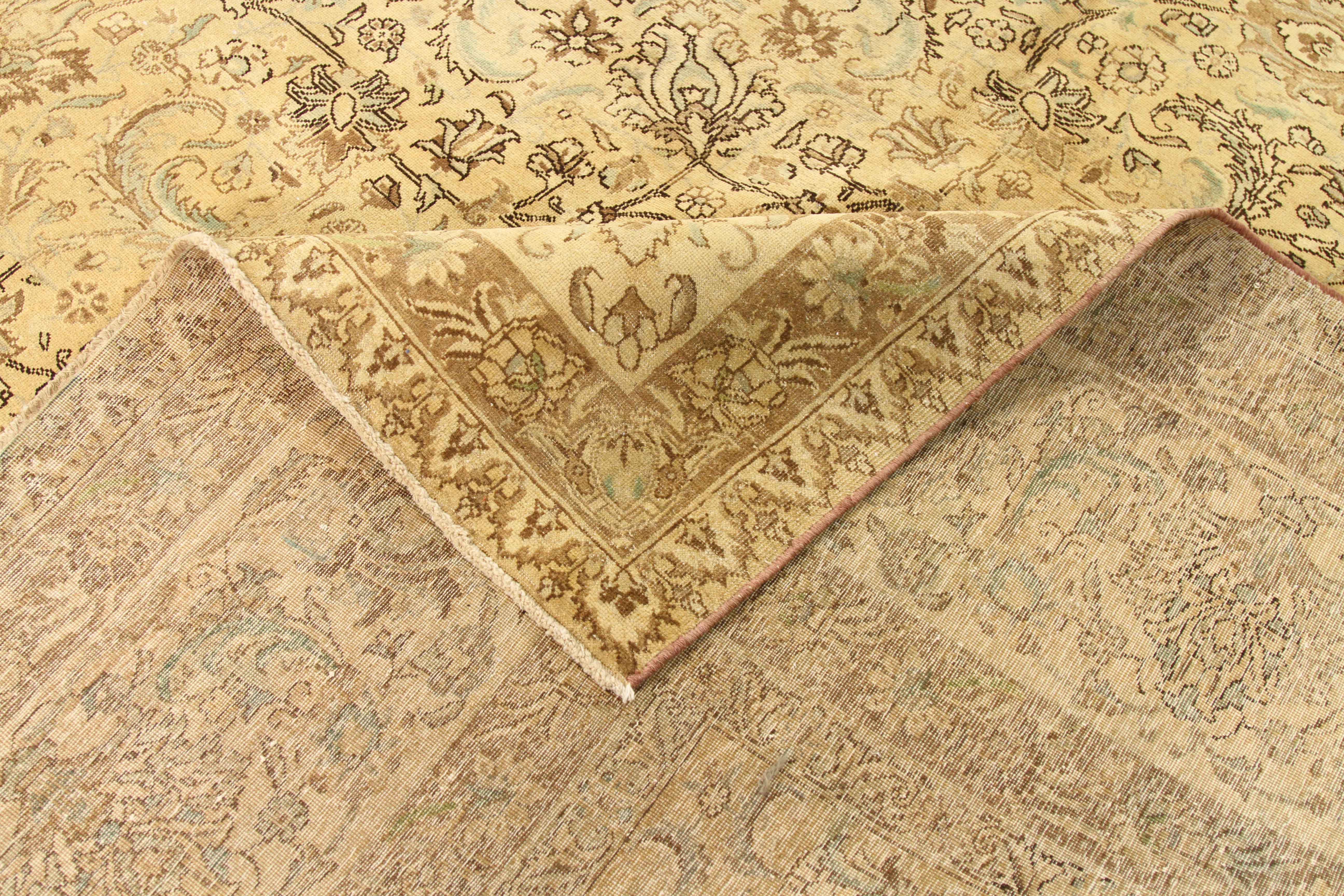 Thumbnail 2 for Antique Persian Tabriz Transitional Rug 16424