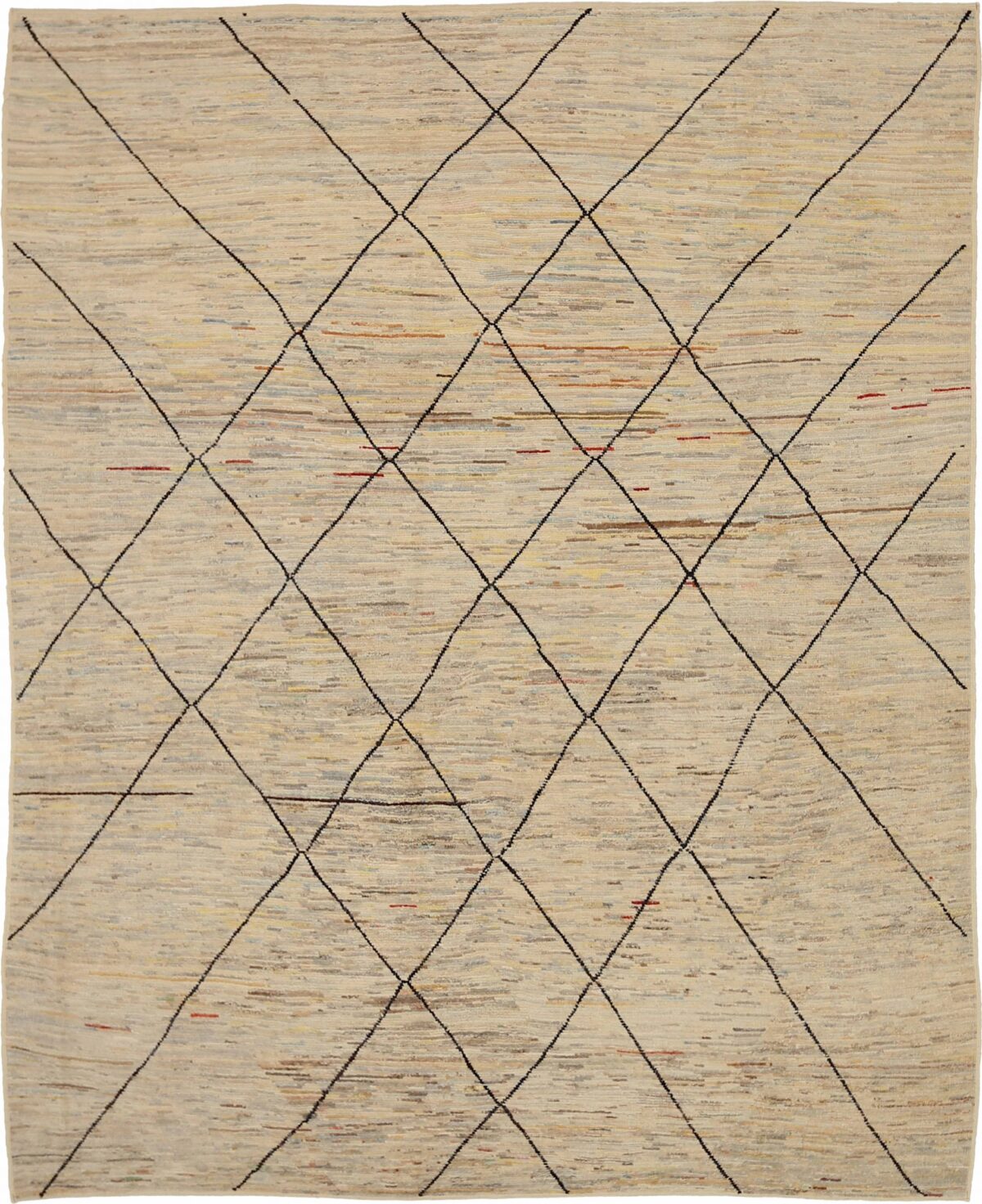 Thumbnail 15 for Afghanistan Moroccan Tribal Rug 90561