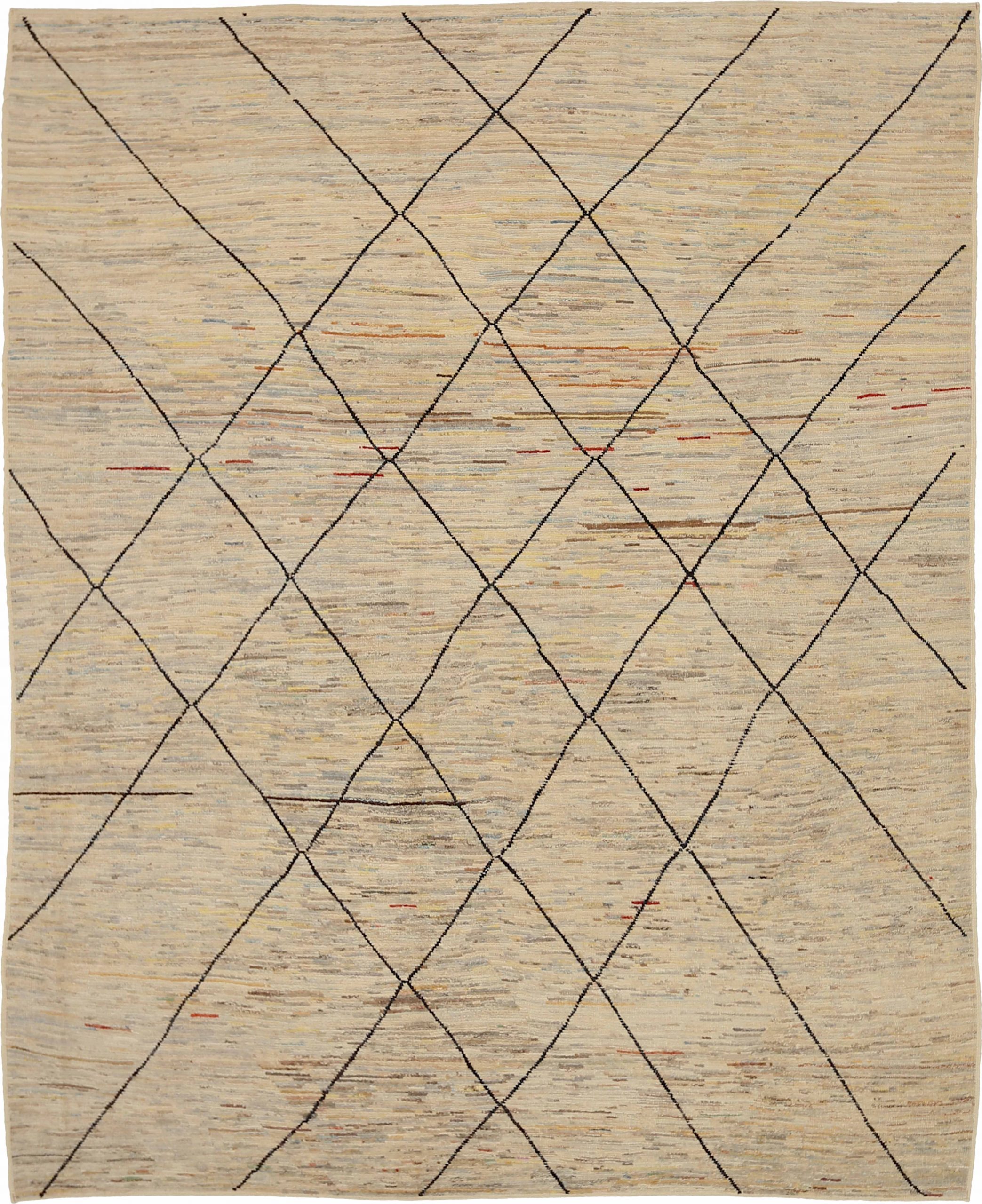 Thumbnail 5 for Afghanistan Moroccan Tribal Rug 90561