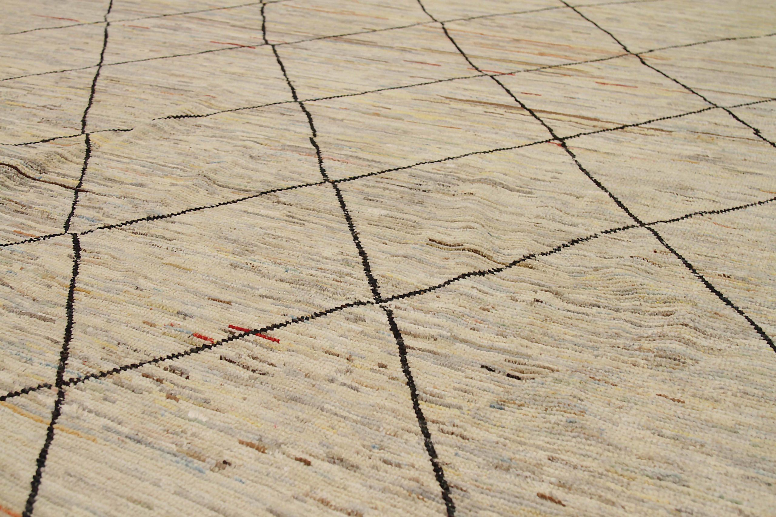 Thumbnail 11 for Afghanistan Moroccan Tribal Rug 90561