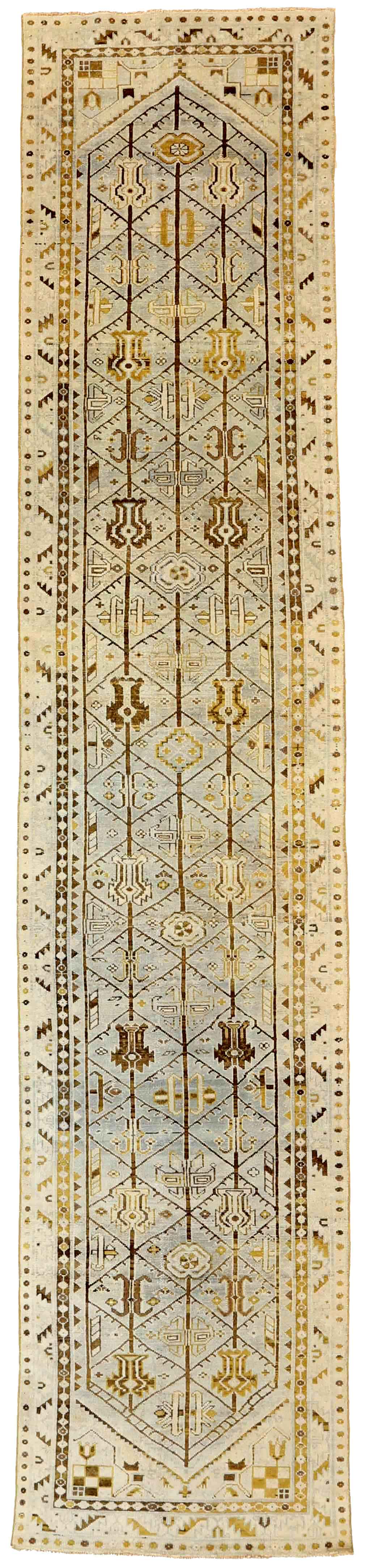 Thumbnail 14 for Antique Persian Malayer Transitional Rug 16356