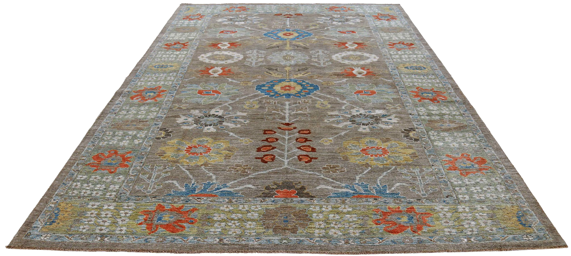Thumbnail 6 for Turkey Sultanabad Tribal Rug 90770