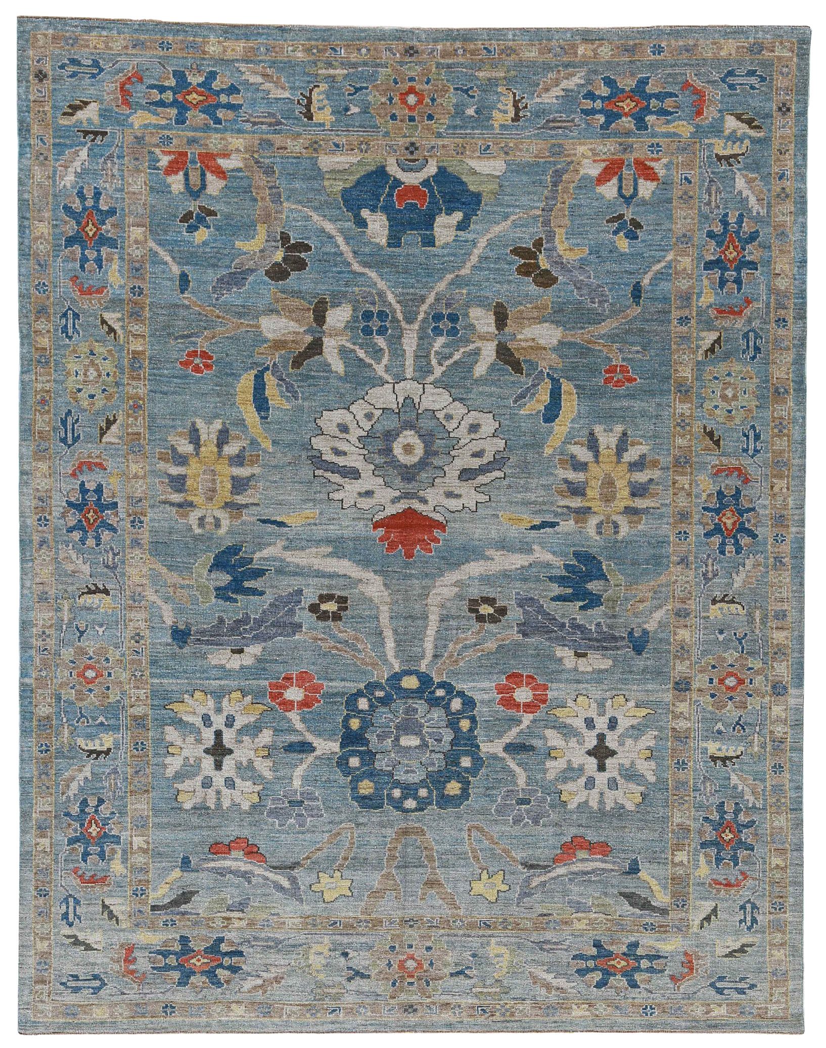 Thumbnail 12 for Turkey Sultanabad Tribal Rug 90764