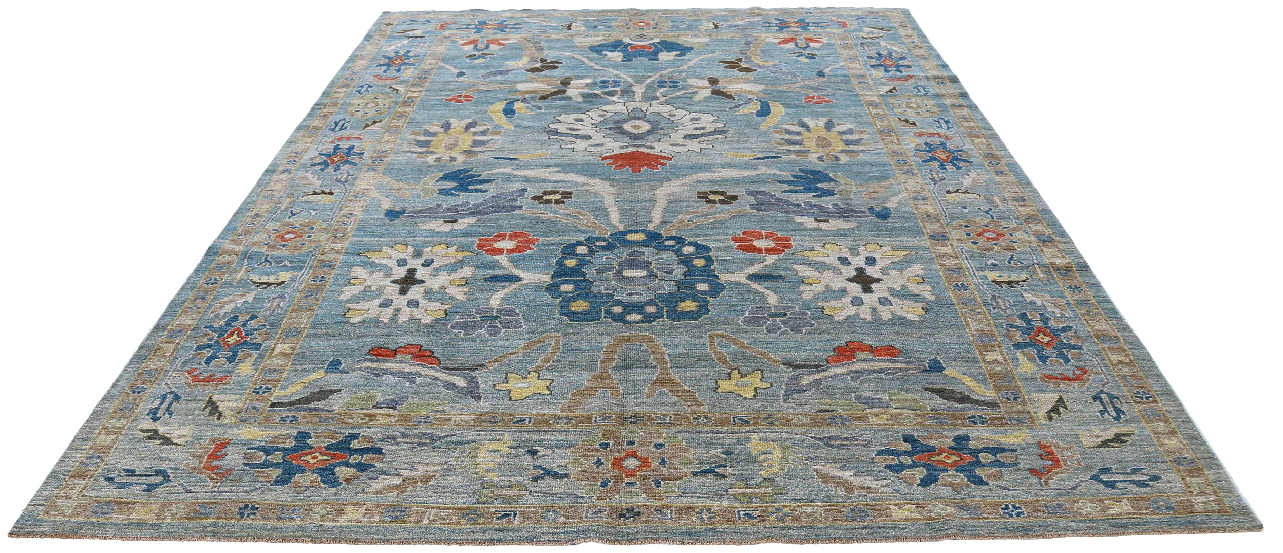 Thumbnail 5 for Turkey Sultanabad Tribal Rug 90764