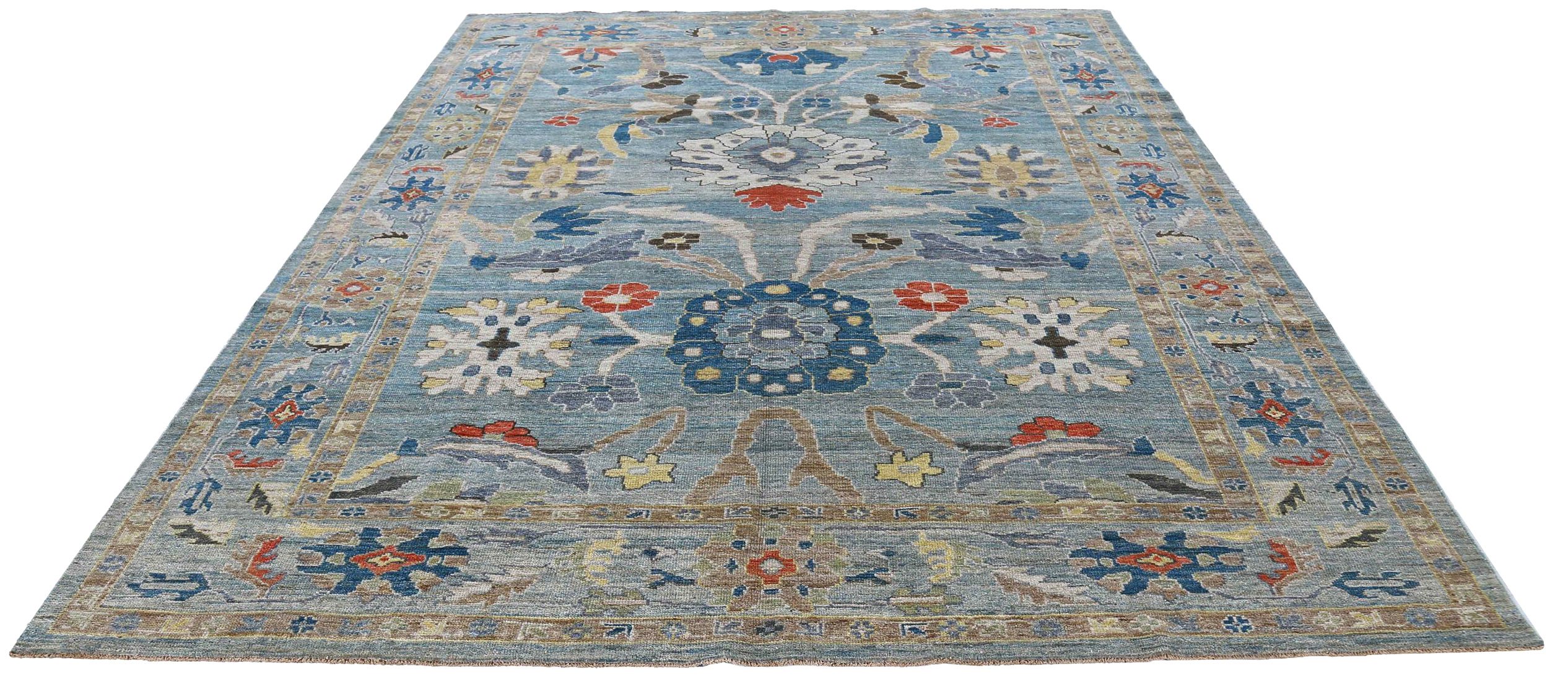 Thumbnail 14 for Turkey Sultanabad Tribal Rug 90764