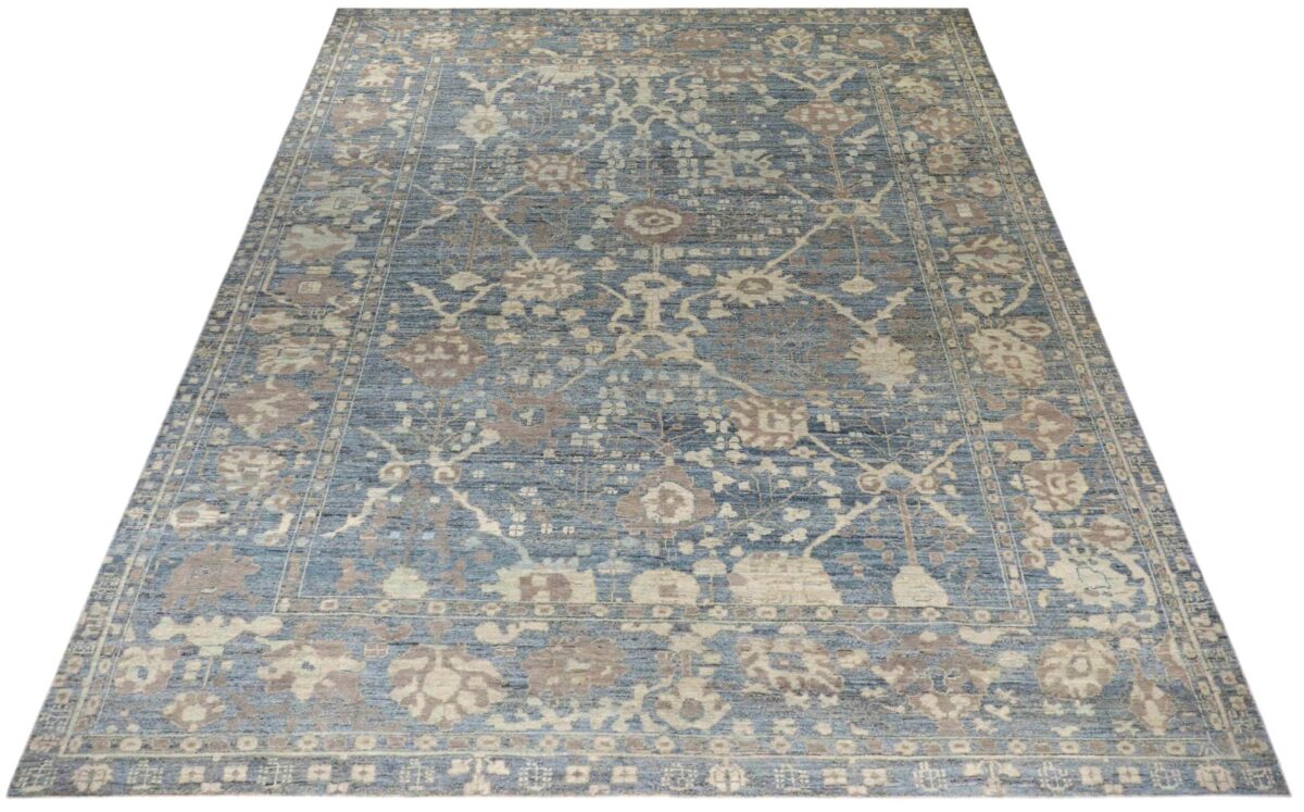 Thumbnail 15 for Turkey Oushak Tribal Rug 90754