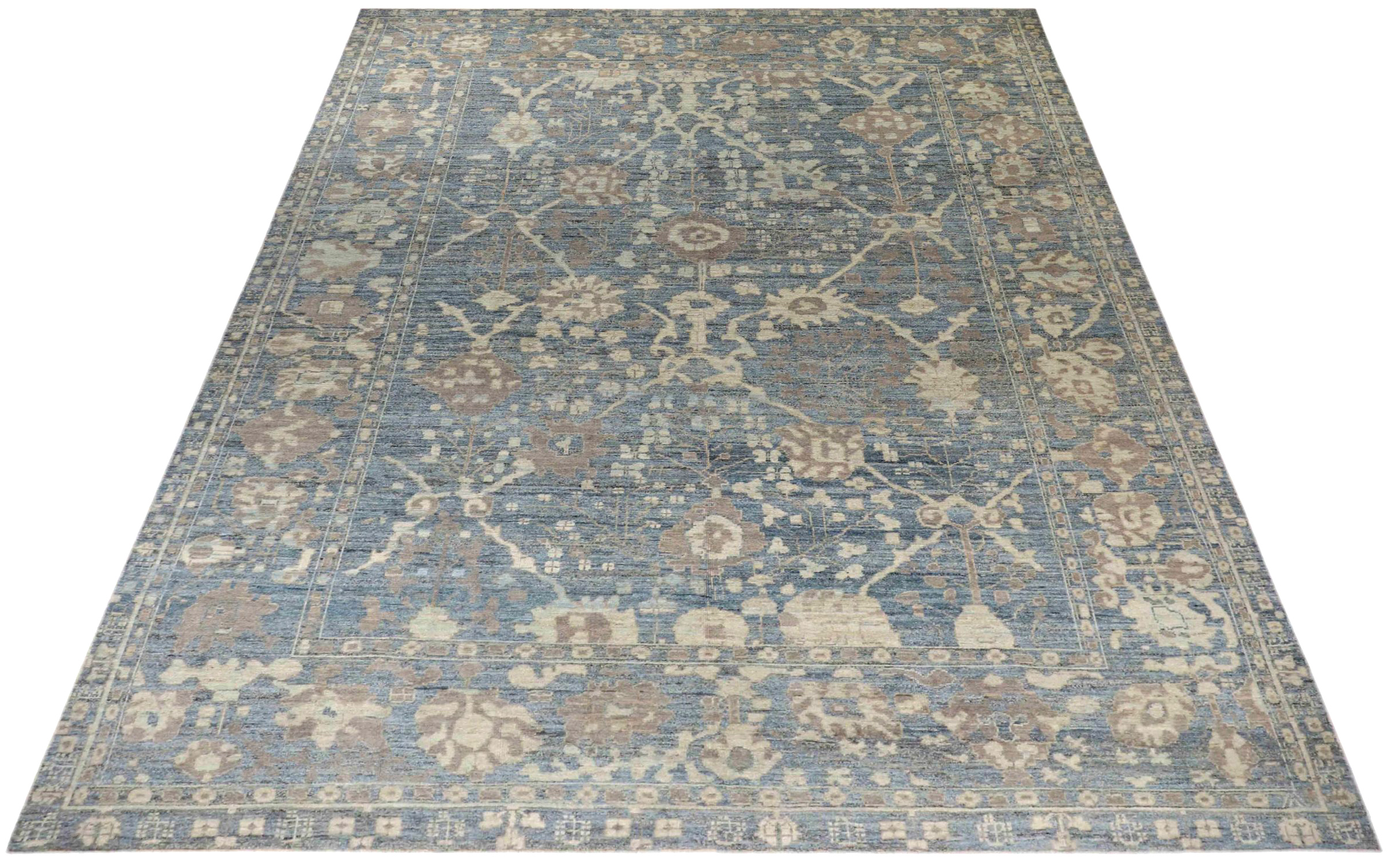 Thumbnail 4 for Turkey Oushak Tribal Rug 90754