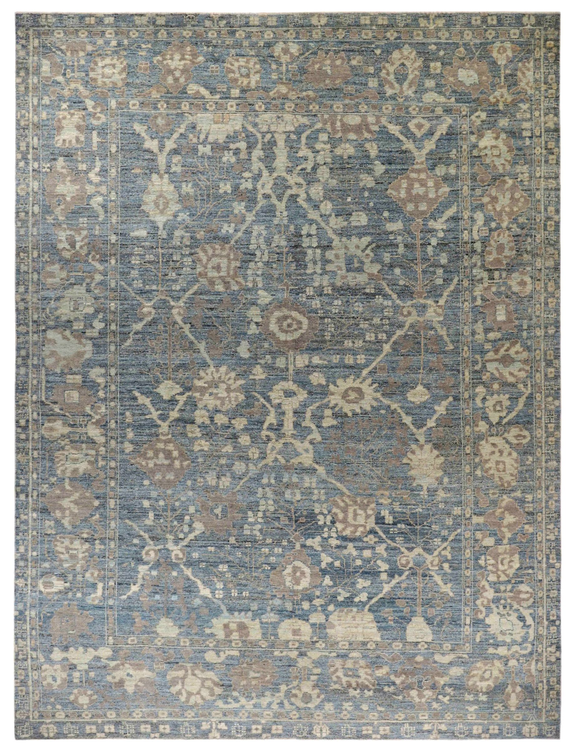 Thumbnail 9 for Turkey Oushak Tribal Rug 90754