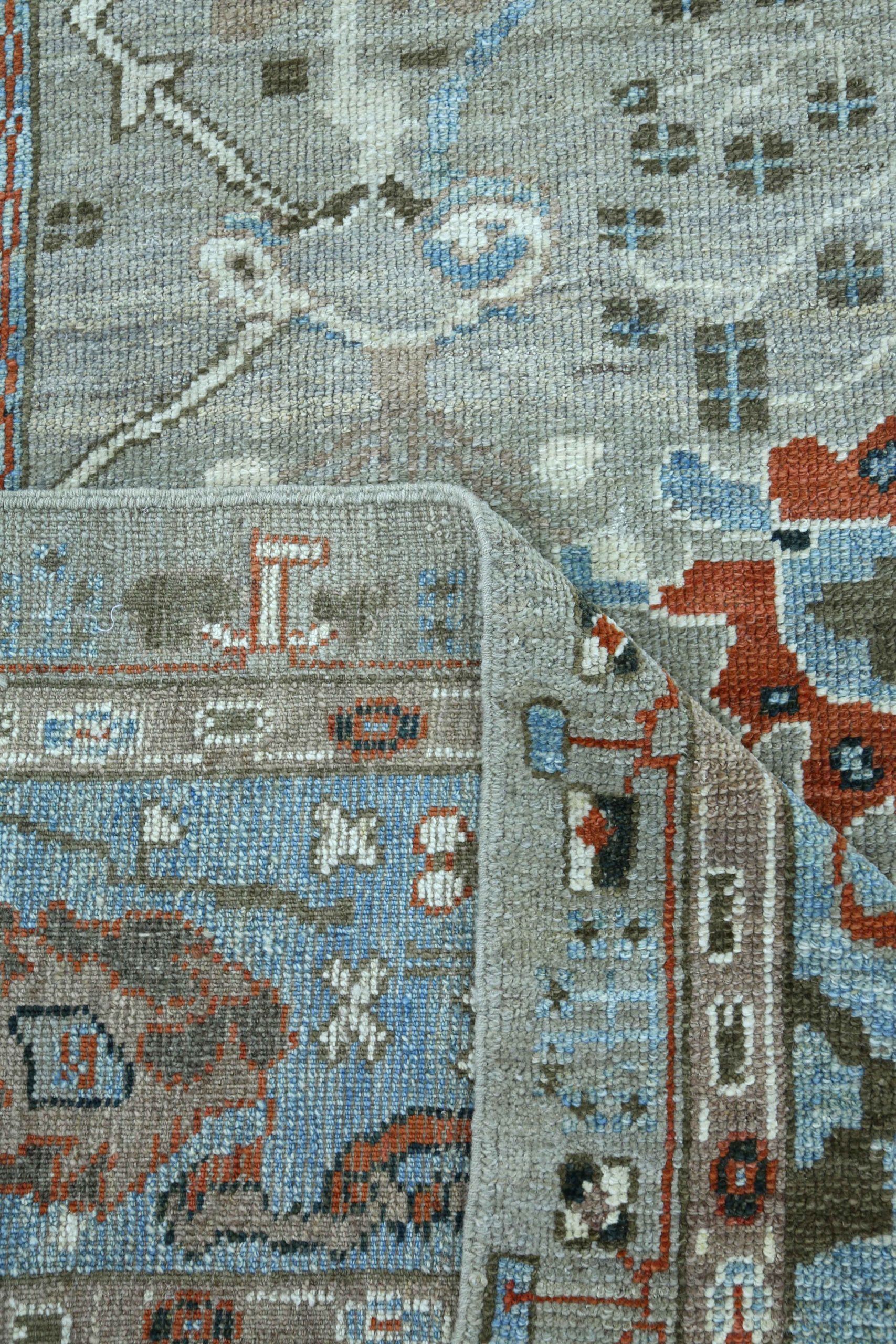 Thumbnail 6 for Turkey Oushak Tribal Rug 90748