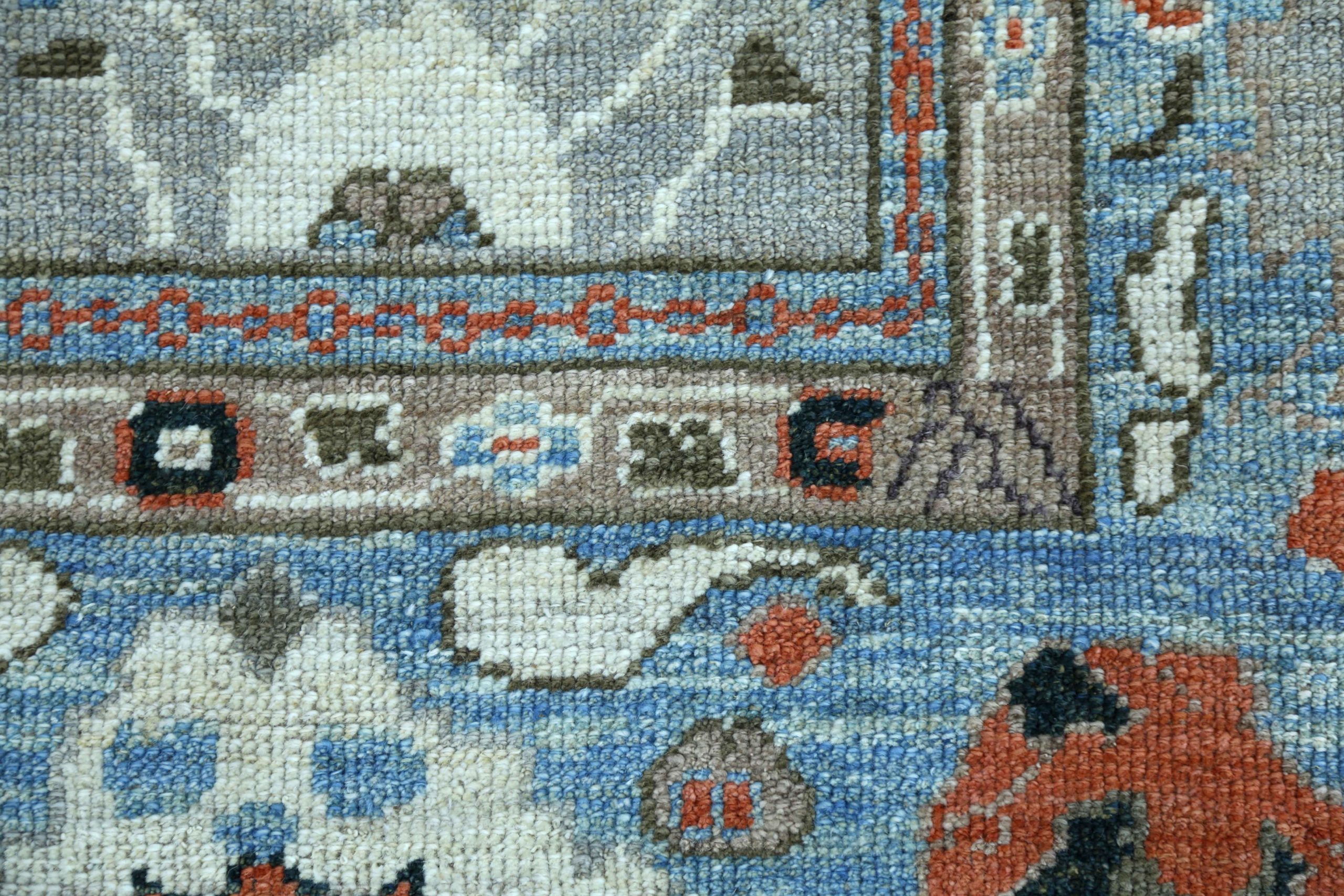 Thumbnail 11 for Turkey Oushak Tribal Rug 90748