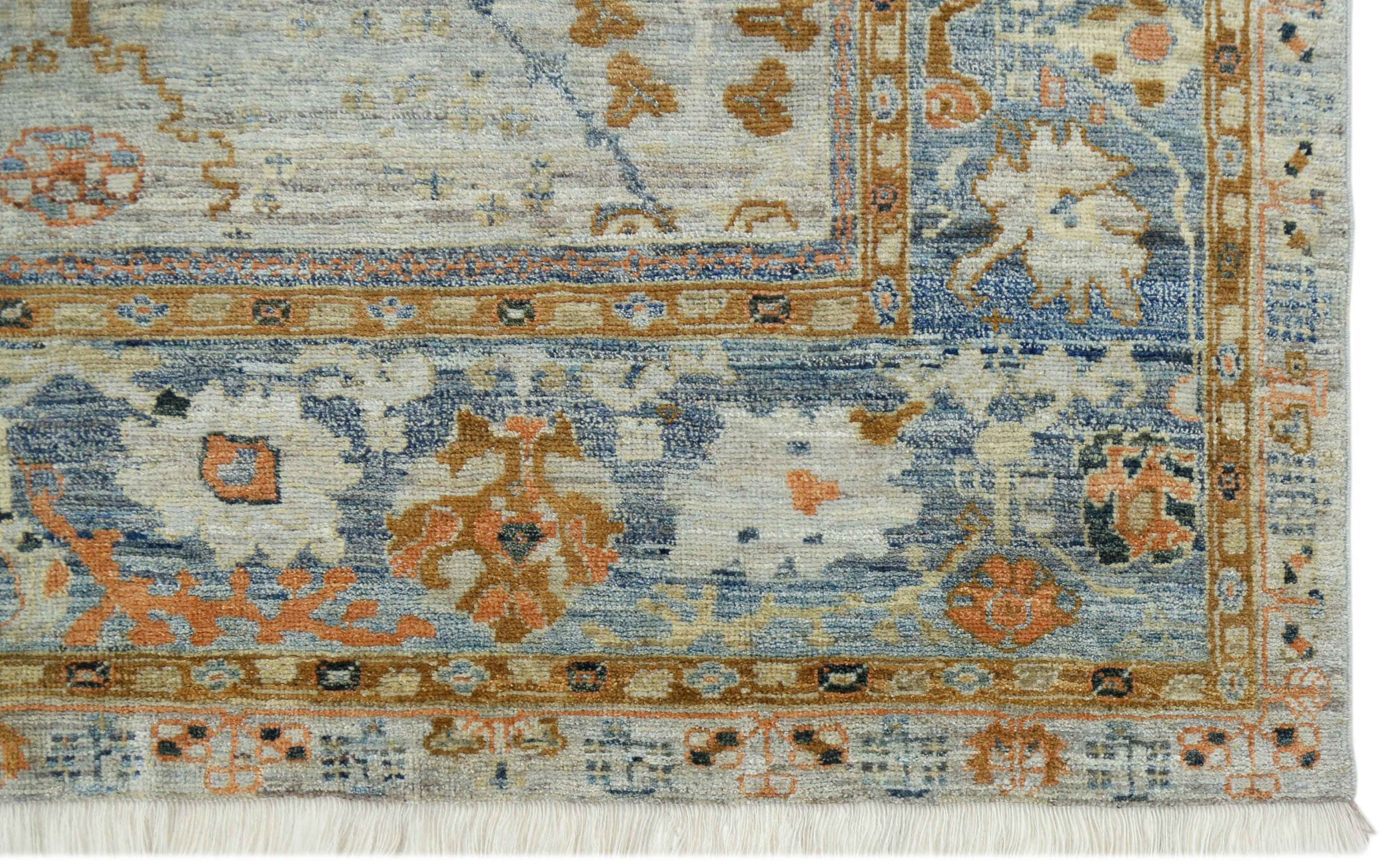 Thumbnail 4 for Turkey Oushak Tribal Rug 90747