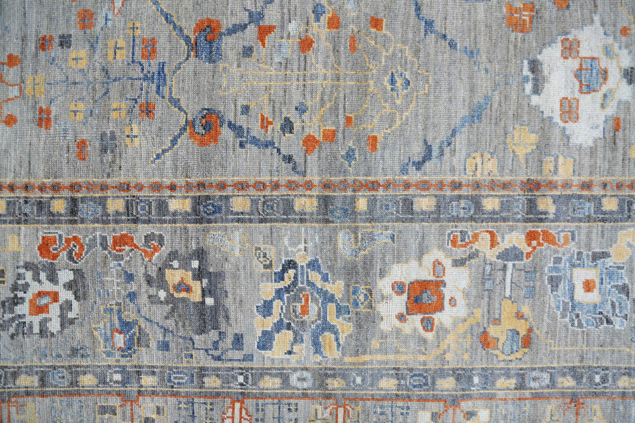 Thumbnail 8 for Turkey Oushak Traditional Rug 90743