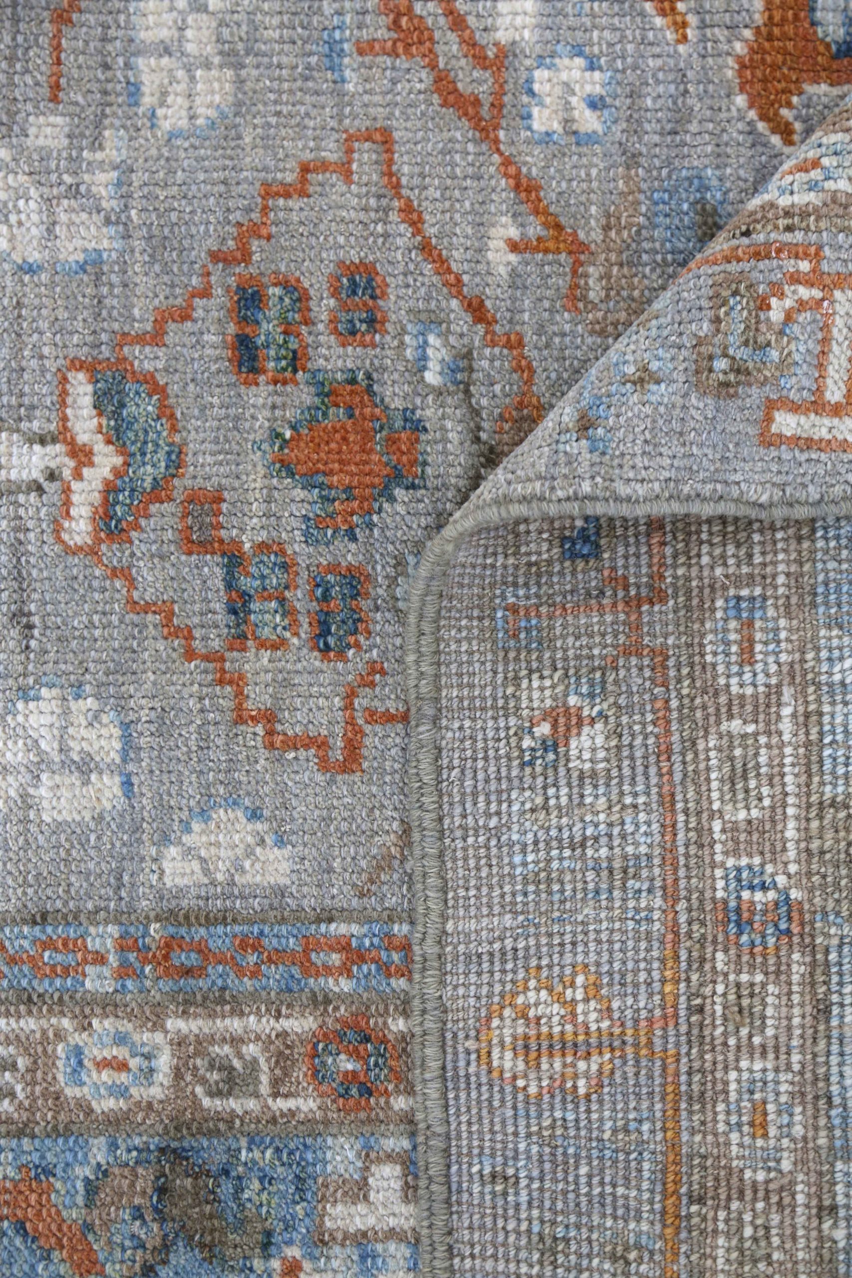 Thumbnail 11 for Turkey Oushak Tribal Rug 90738