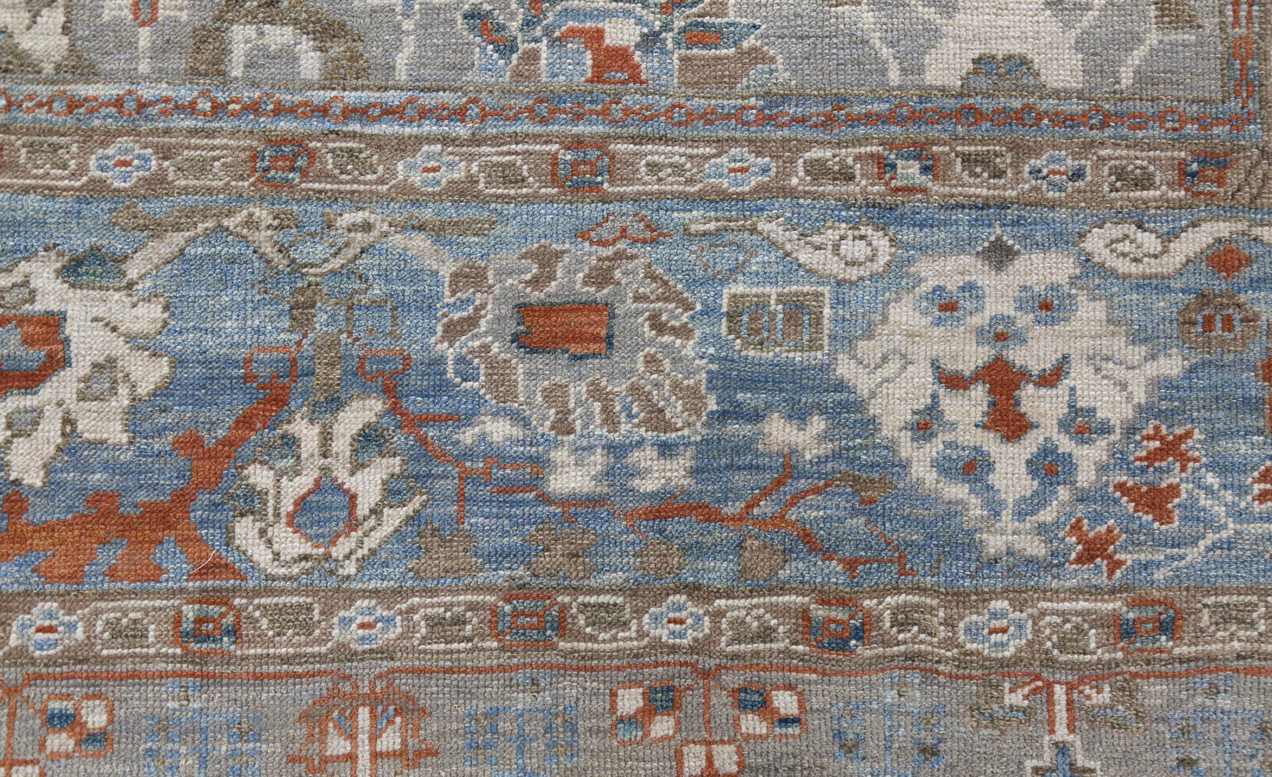 Thumbnail 6 for Turkey Oushak Tribal Rug 90738