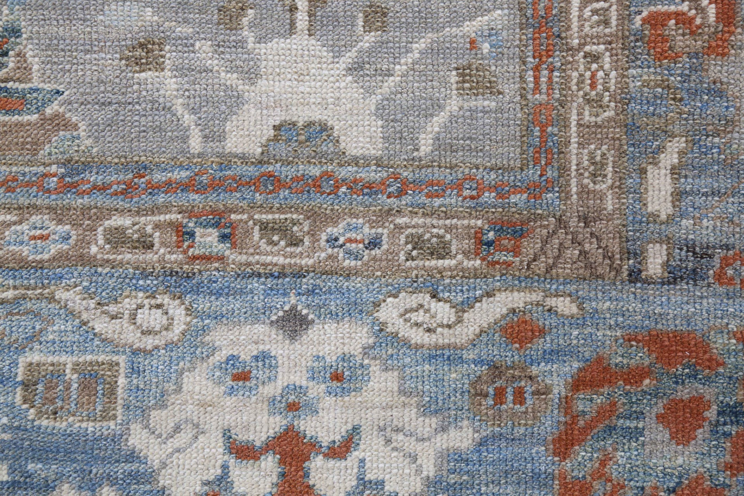 Thumbnail 7 for Turkey Oushak Tribal Rug 90738