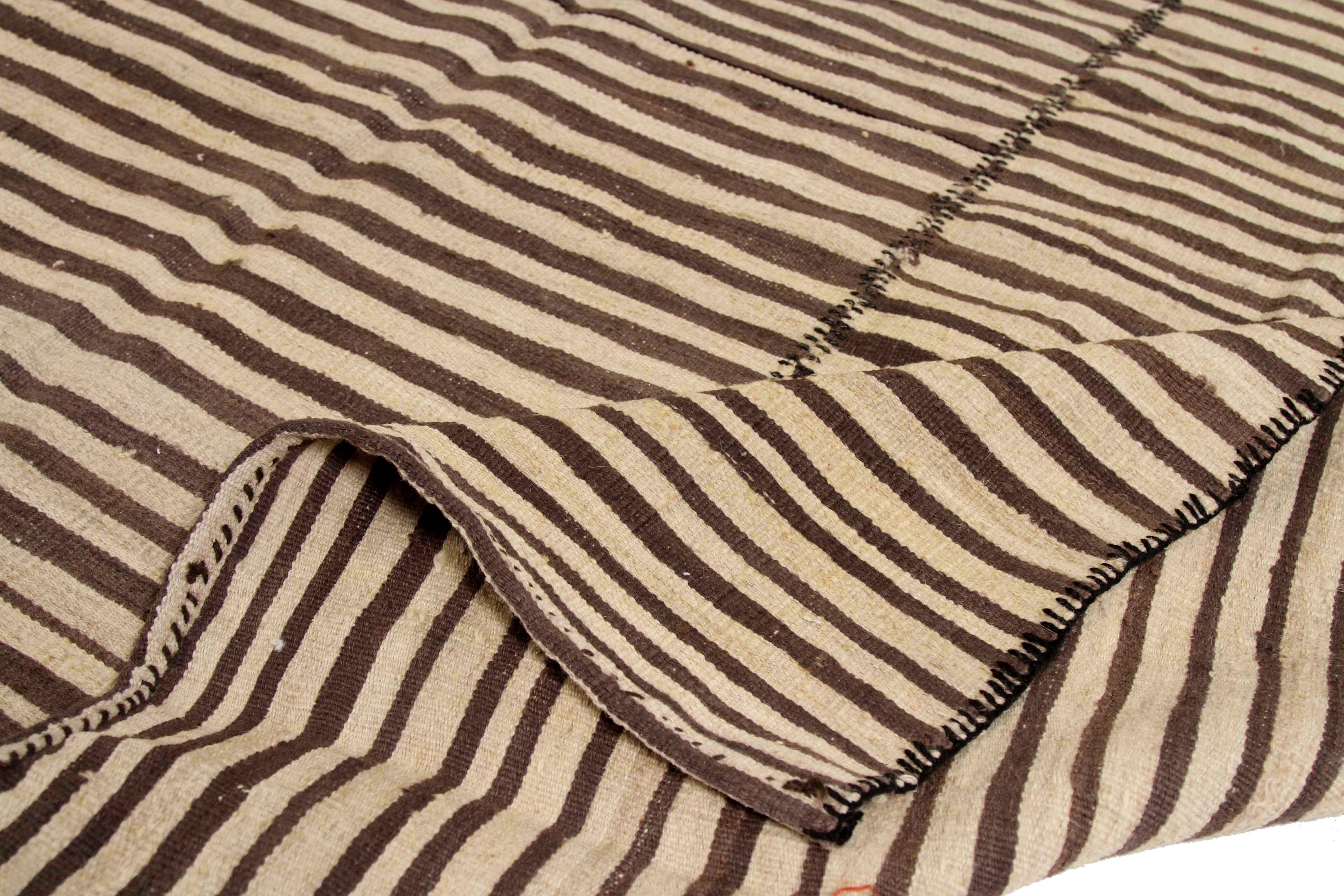 Thumbnail 2 for Antique Persian Transitional Rug 74163