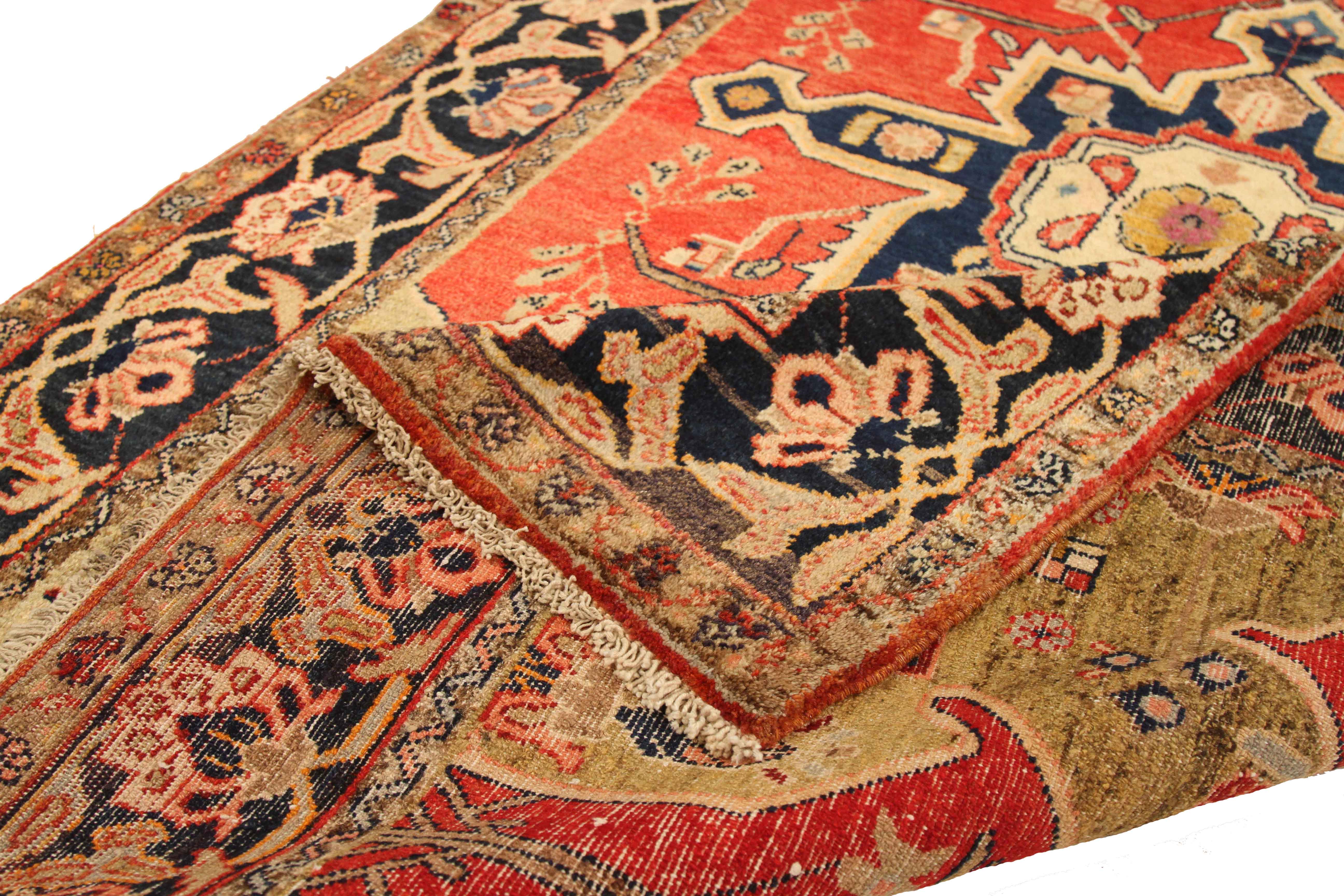 Thumbnail 2 for Antique Persian Kurdish Traditional Rug 75027