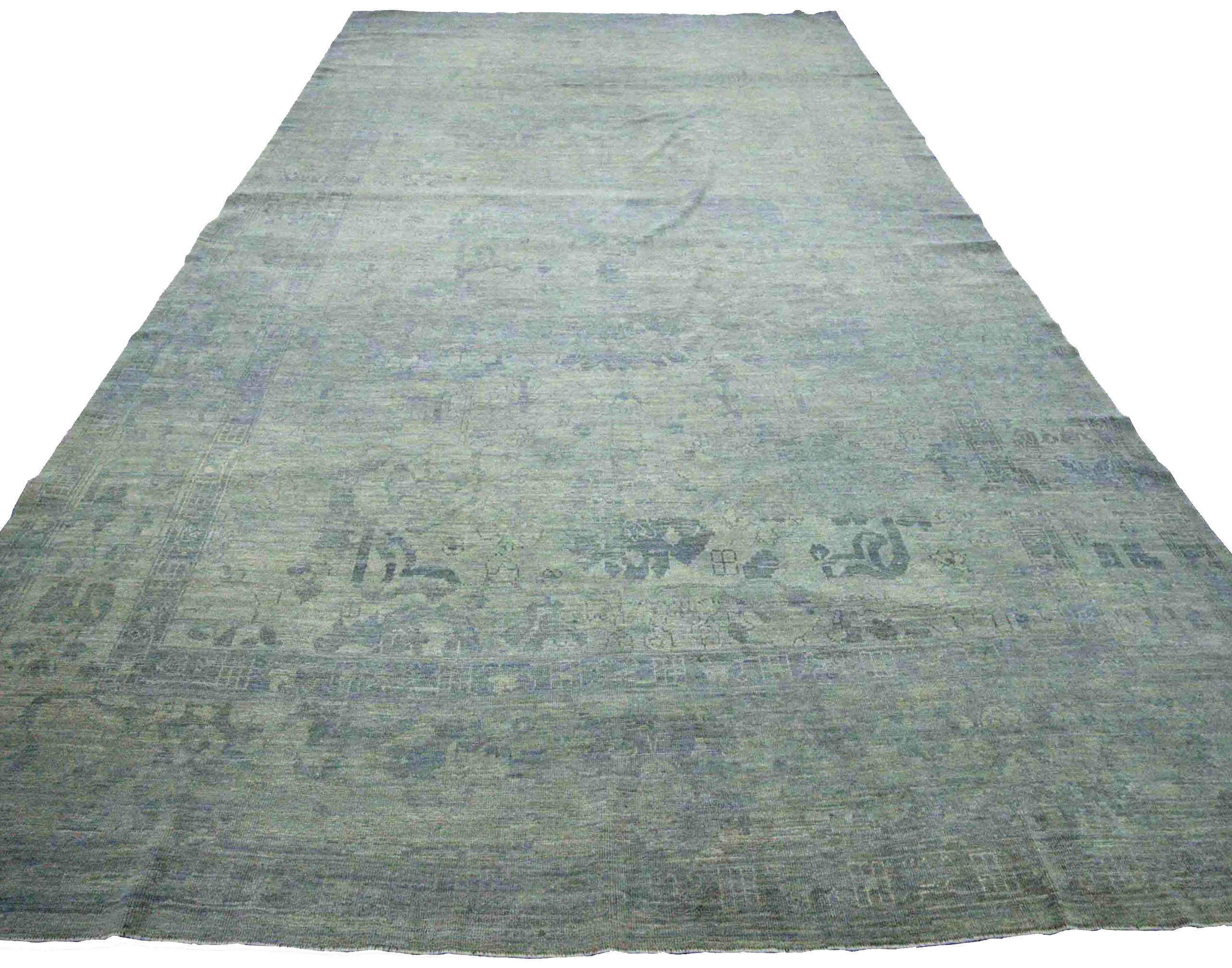 Thumbnail 2 for Turkey Oushak Tribal Rug 90687