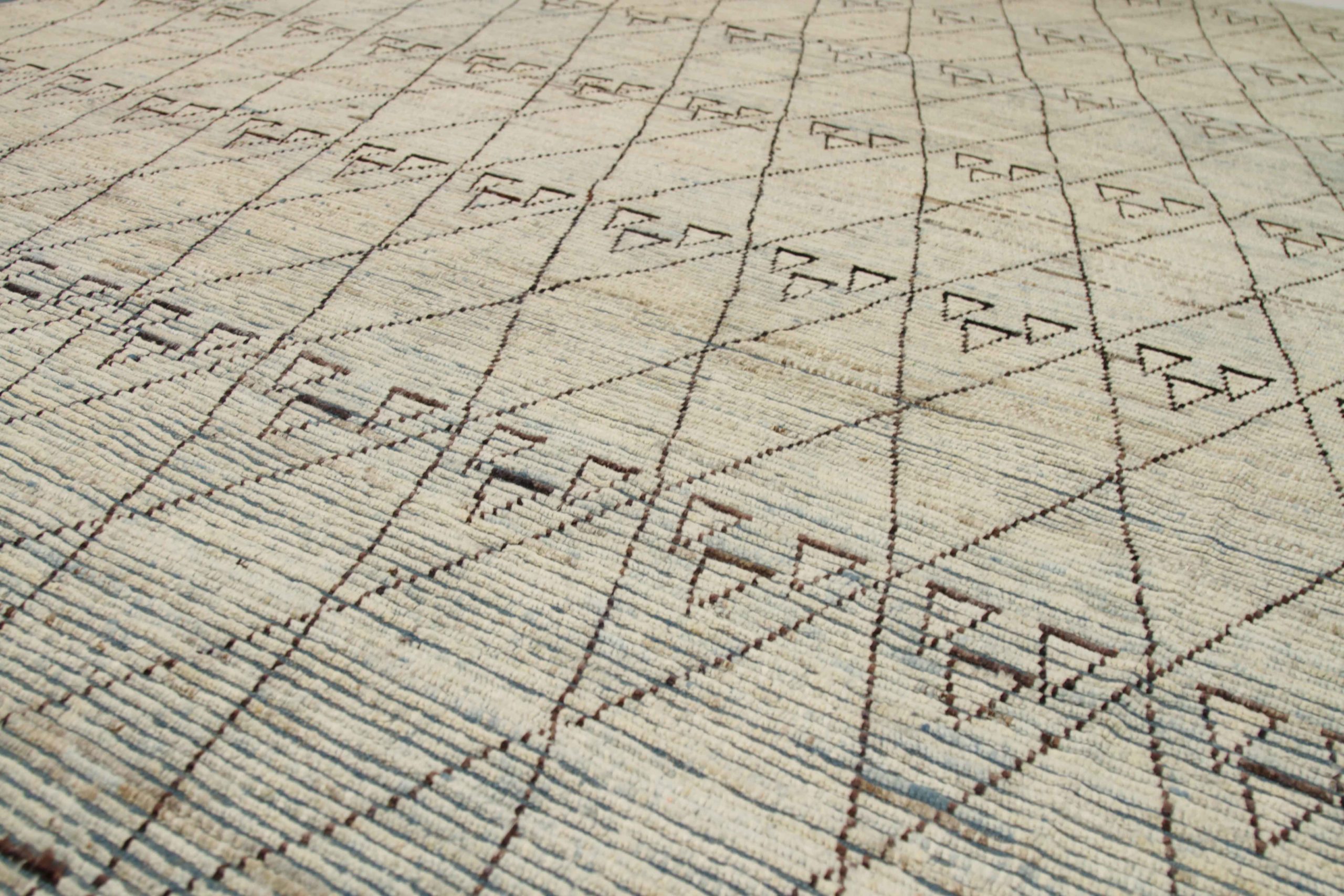 Thumbnail 8 for Afghanistan Moroccan Tribal Rug 90459