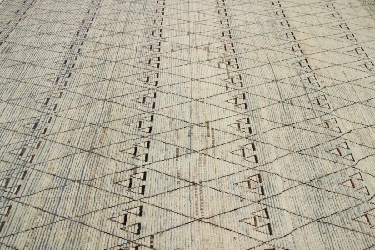 Thumbnail 14 for Afghanistan Moroccan Tribal Rug 90459