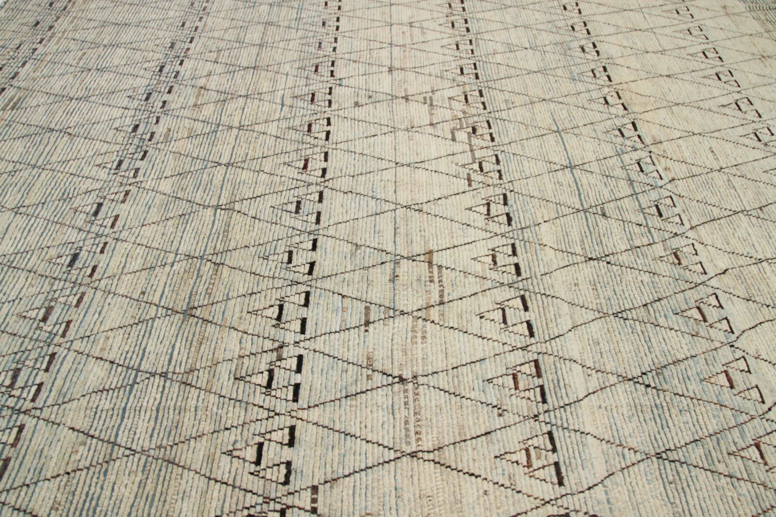 Thumbnail 3 for Afghanistan Moroccan Tribal Rug 90459