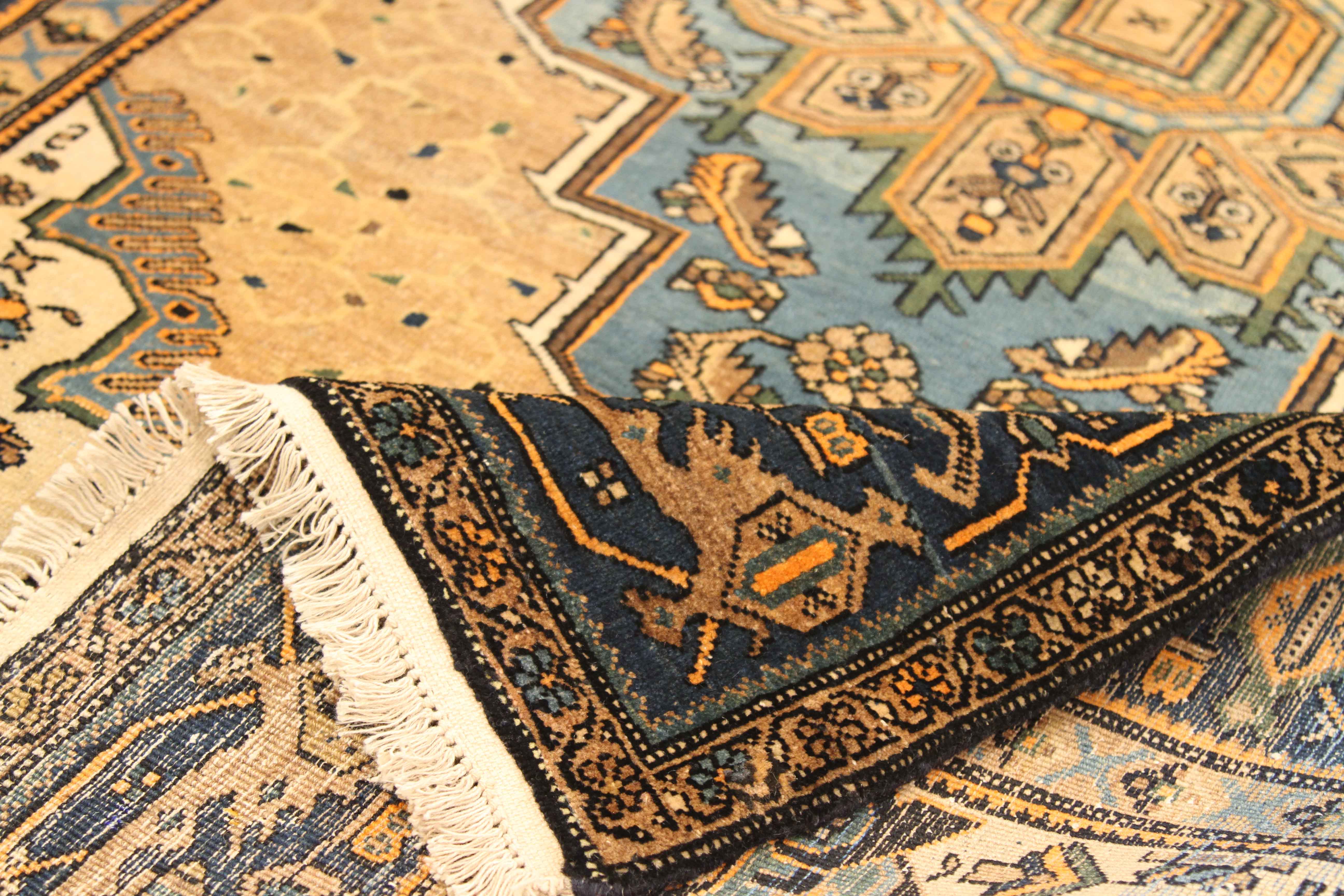 Thumbnail 3 for Antique Persian Farahan Traditional Rug 75003