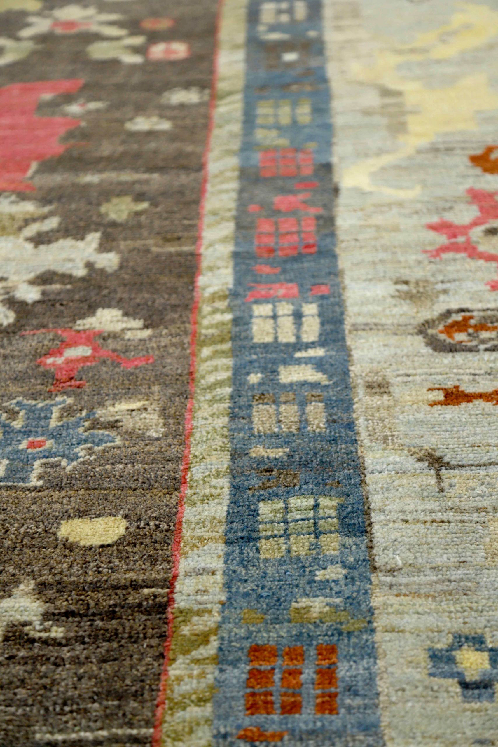 Thumbnail 2 for Turkey Oushak Tribal Rug 90707