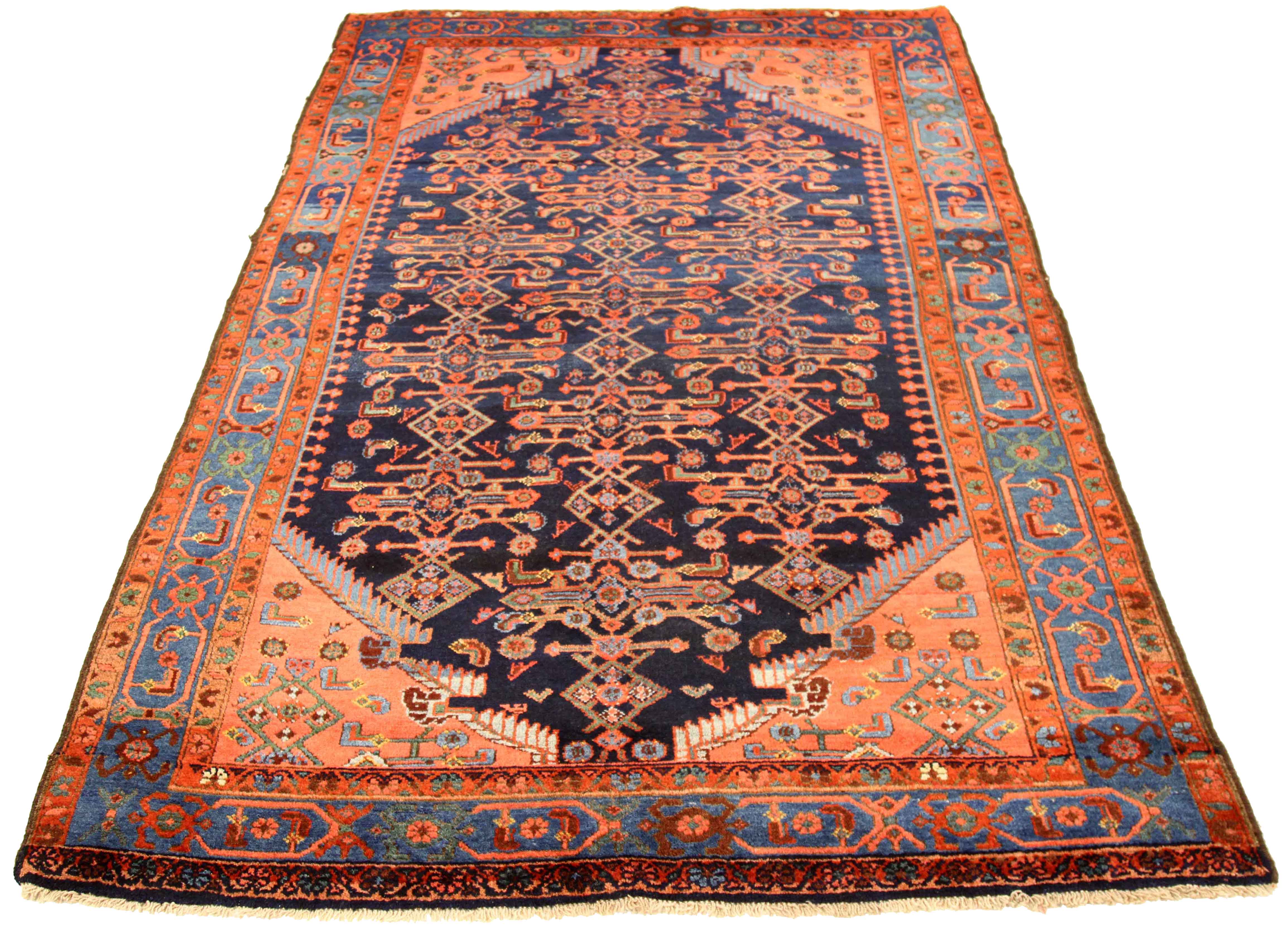 Thumbnail 3 for Antique Persian Kolyai Traditional Rug 75072