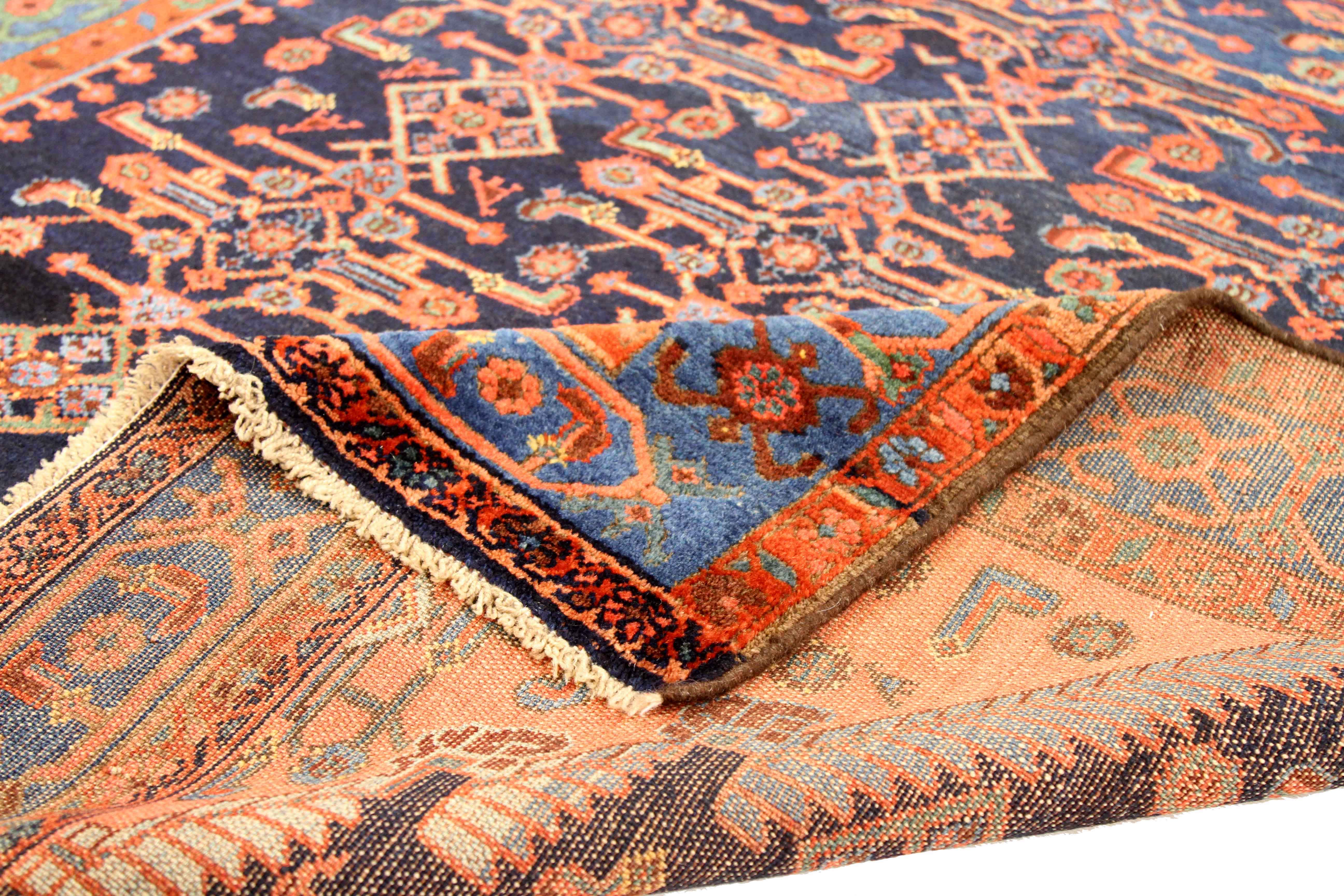 Thumbnail 2 for Antique Persian Kolyai Traditional Rug 75072