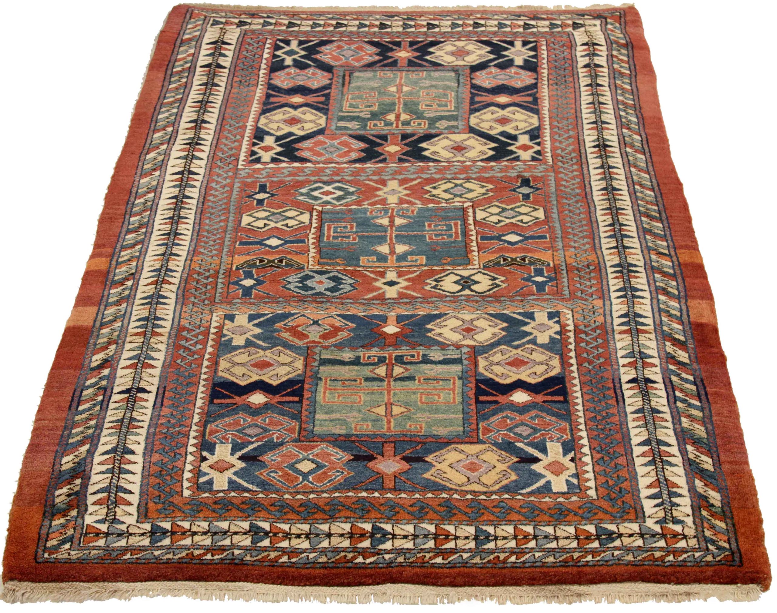 Thumbnail 3 for Antique Persian Bijar Traditional Rug 75065