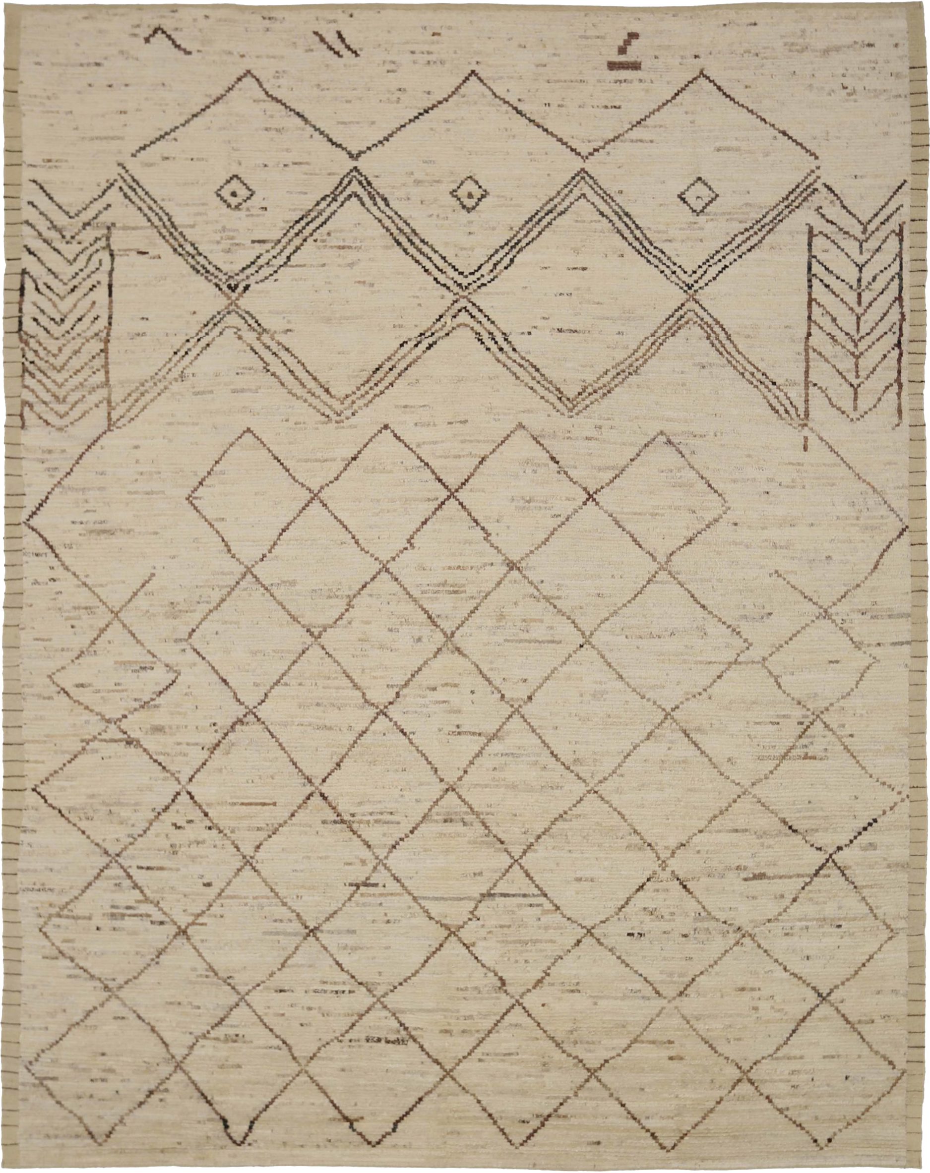 Thumbnail 7 for Afghanistan Moroccan Tribal Rug 90497