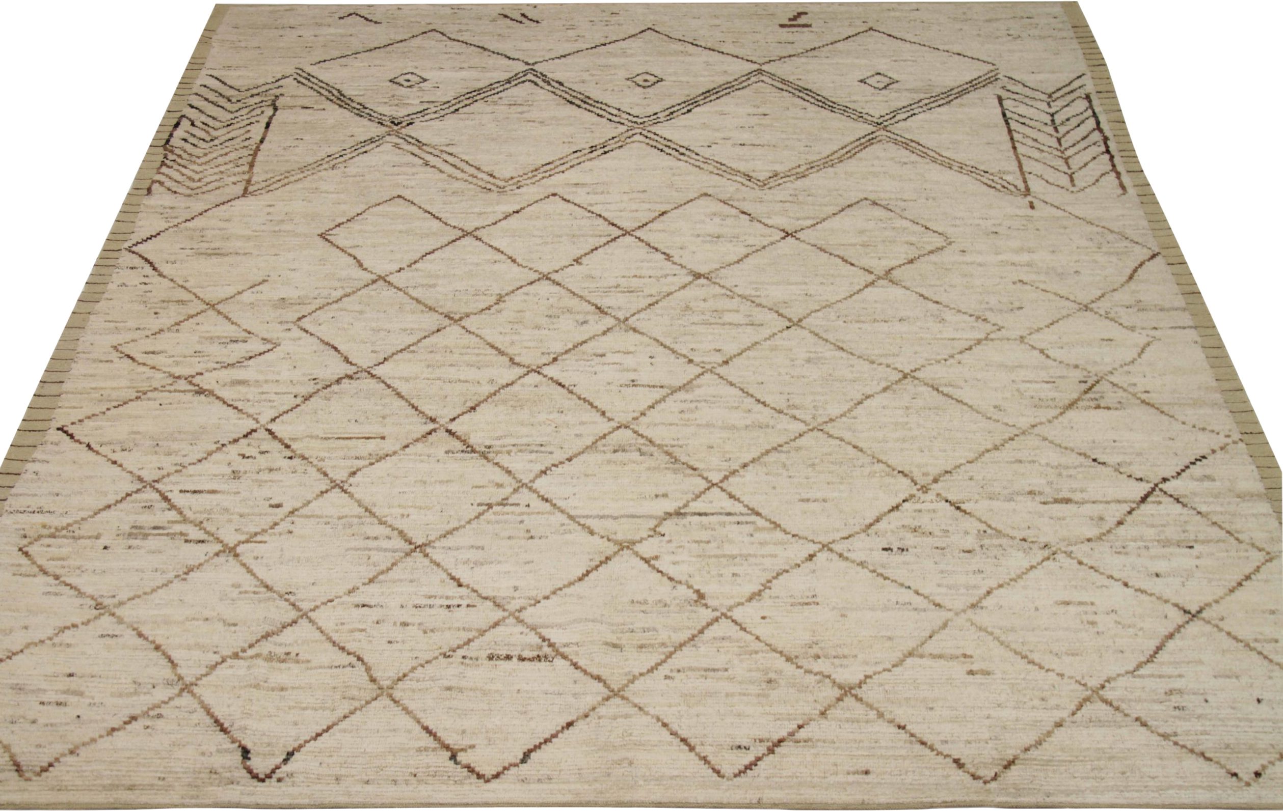 Thumbnail 12 for Afghanistan Moroccan Tribal Rug 90497